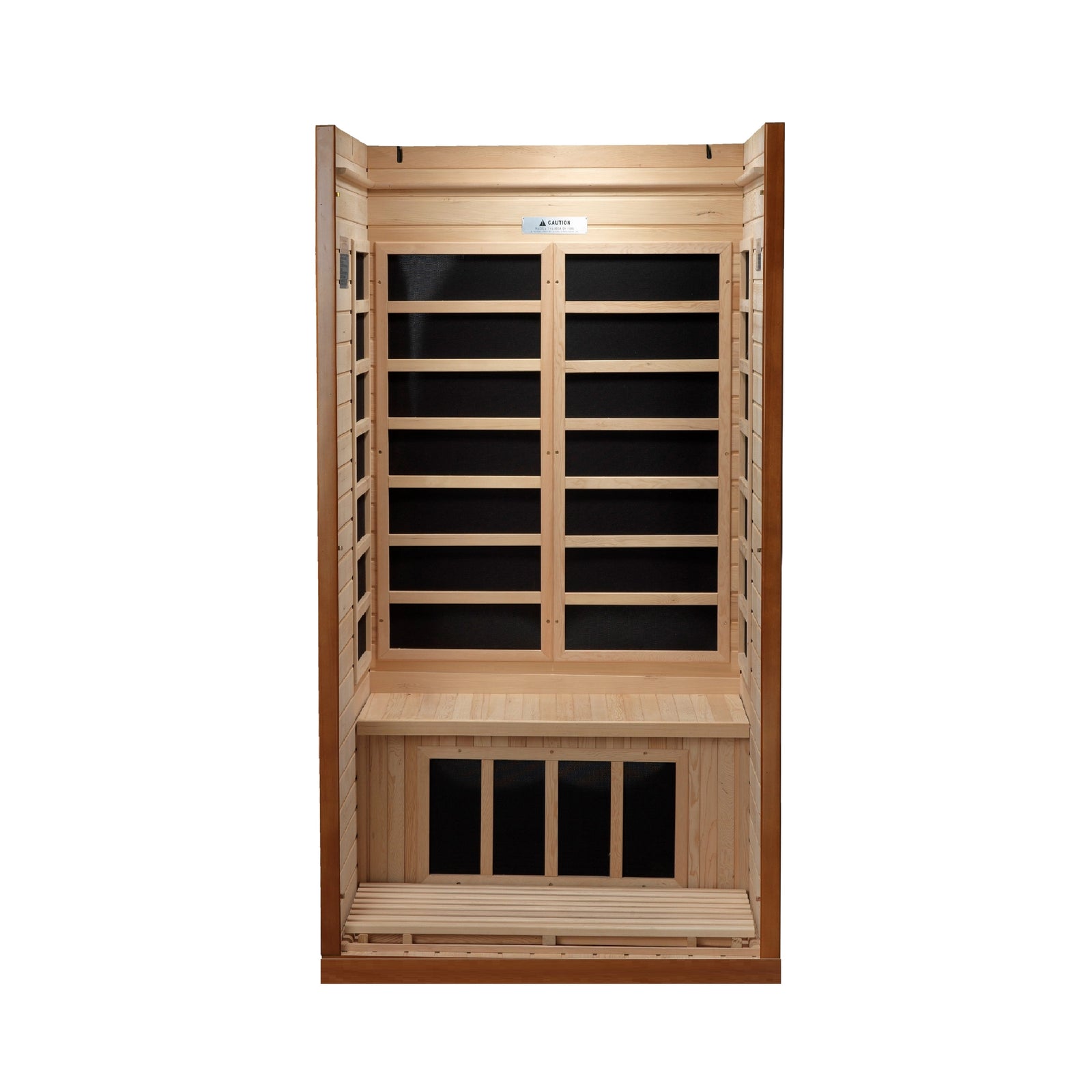 Dynamic Barcelona Elite 1-2-person Ultra Low EMF FAR Infrared Sauna (Canadian Hemlock)