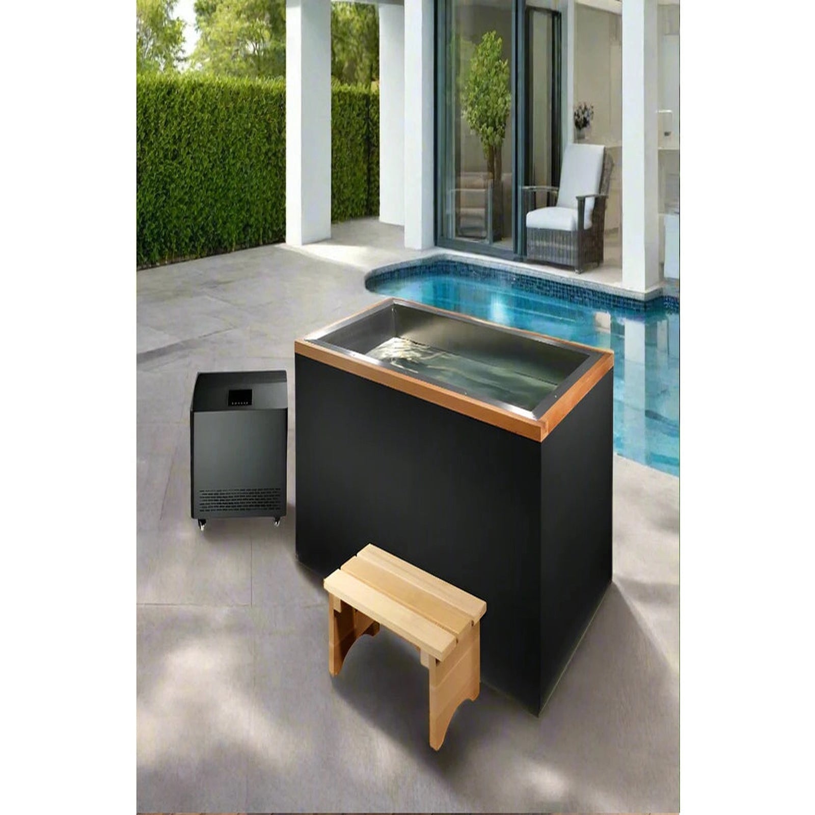 Dynamic Cold Therapy "CUBOID" 304 Stainless Steel Cold Plunge