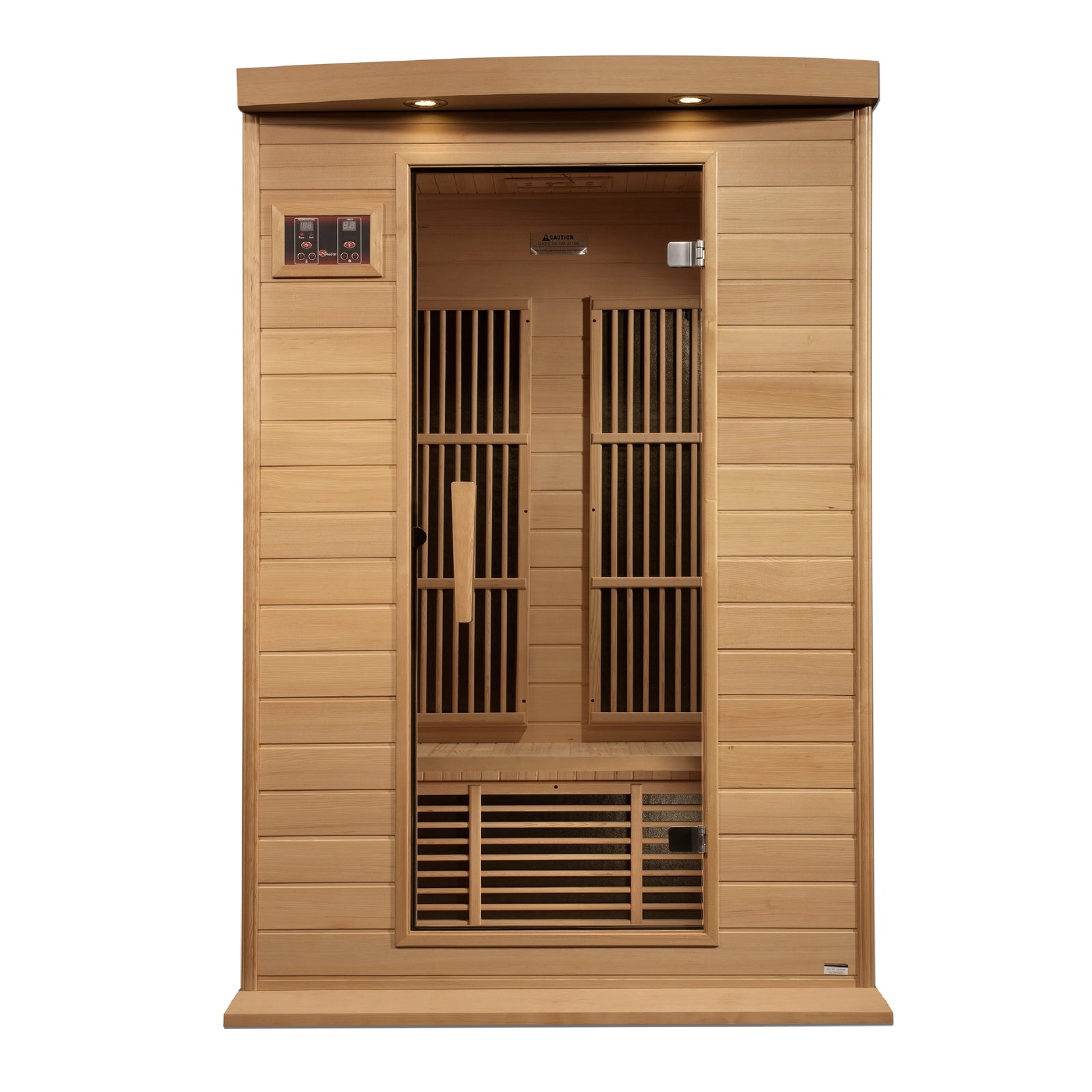 Maxxus 2-Person Near Zero EMF FAR Infrared Sauna (Canadian Hemlock)