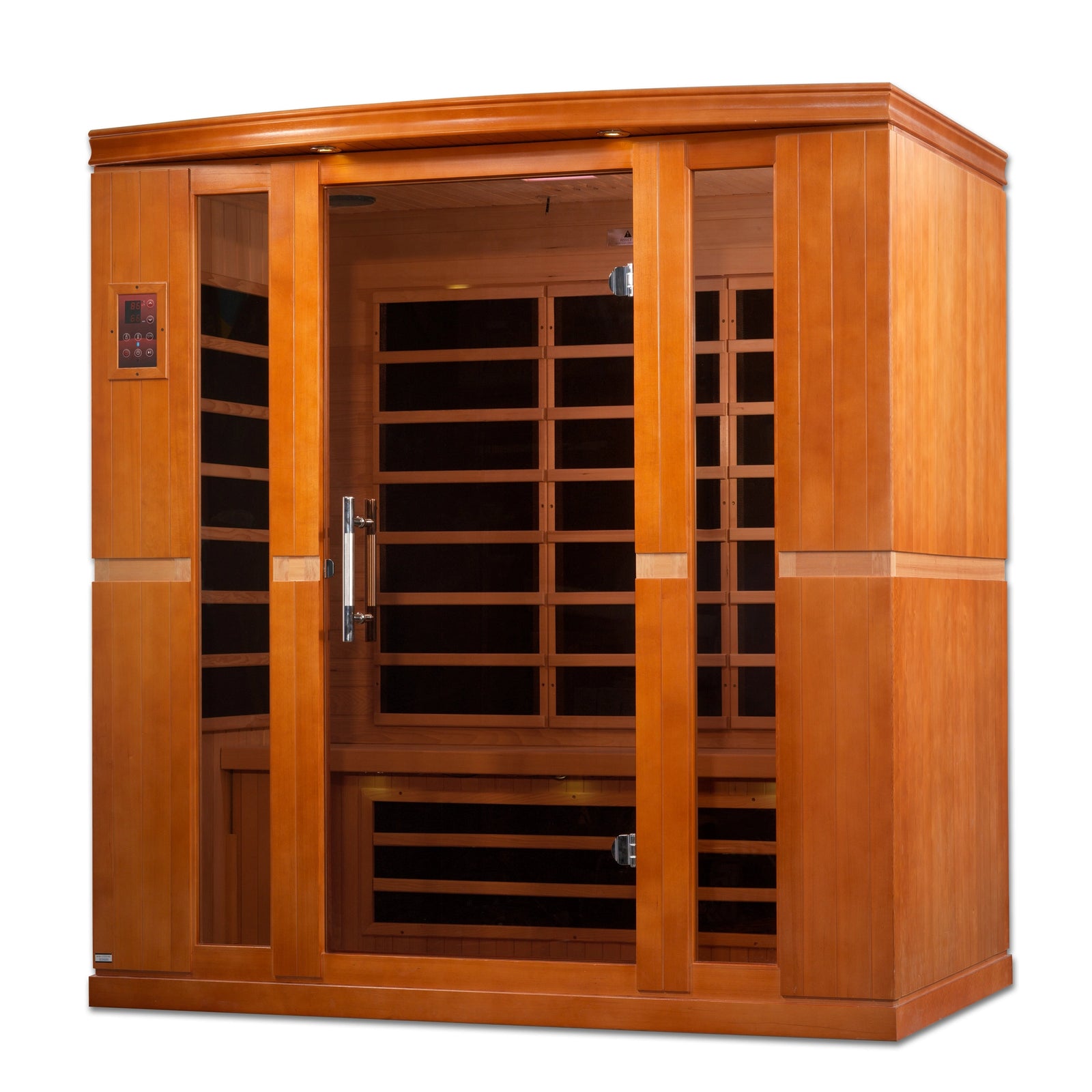 Dynamic Bergamo Elite 4-person Ultra Low EMF FAR Infrared Sauna (Canadian Hemlock)