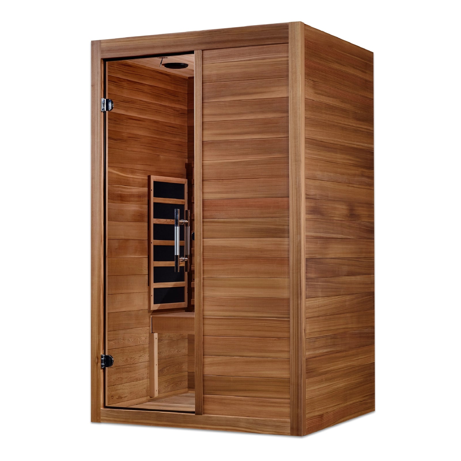 Maxxus S-Line Yoga 2-Person Full Spectrum Near Zero EMF FAR Infrared Sauna (Pacific Cedar)