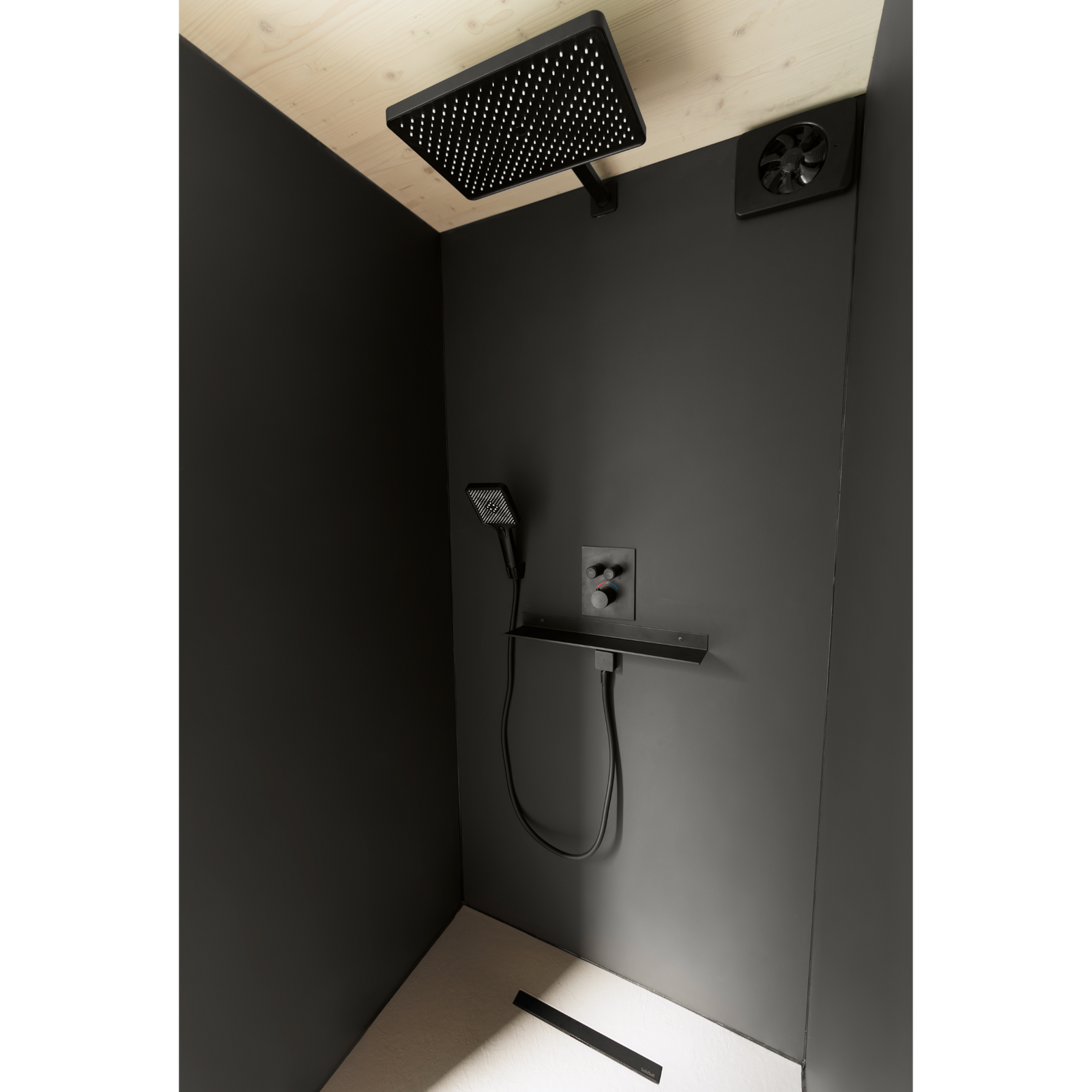 Genevas St. Moritz Pre-Assembled Outdoor Sauna with Lounge & Shower Cabin