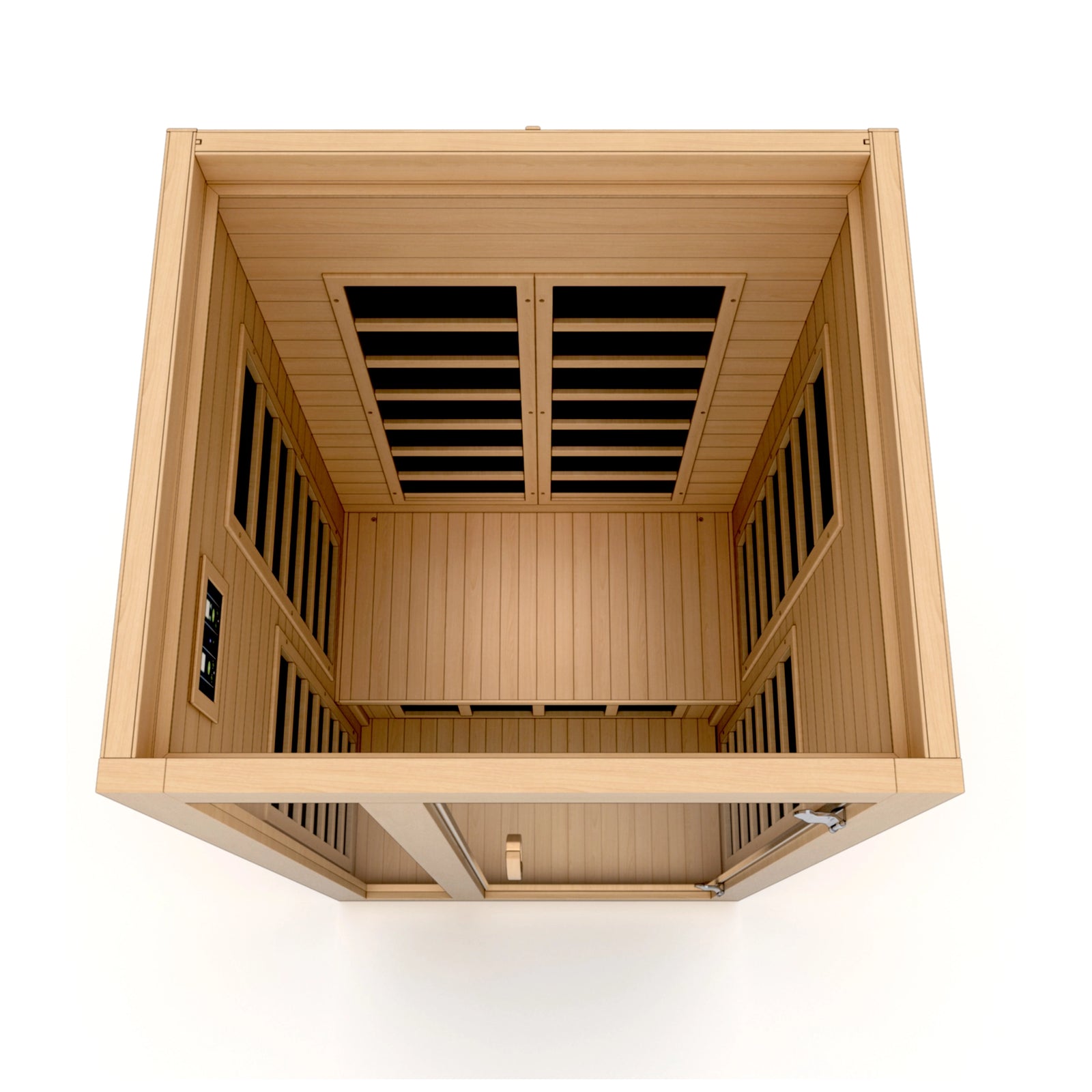 Dynamic Gracia Elite 1-2-person Ultra Low EMF FAR Infrared Sauna (Canadian Hemlock)