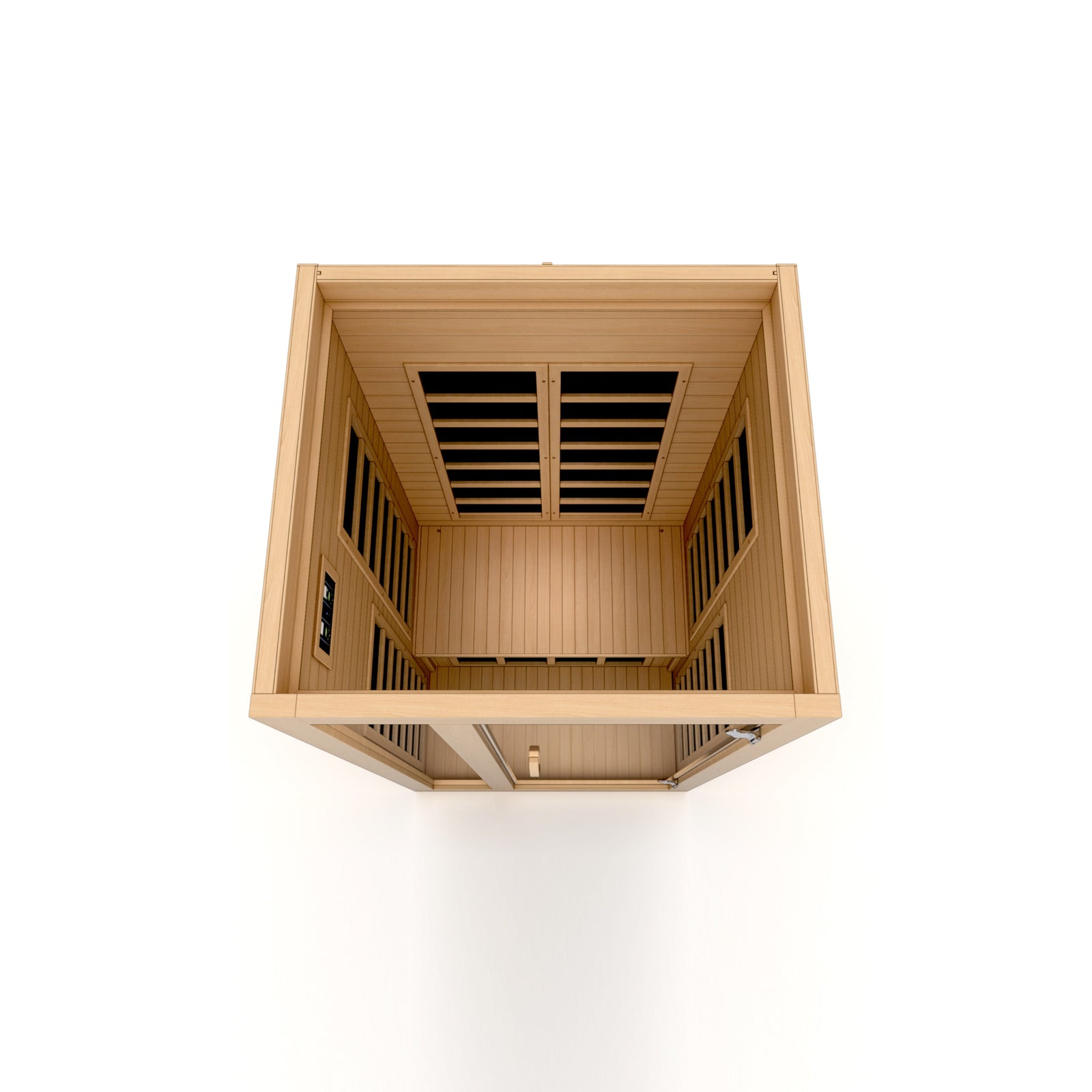 Dynamic Gracia 1-2-person Low EMF FAR Infrared Sauna (Canadian Hemlock)