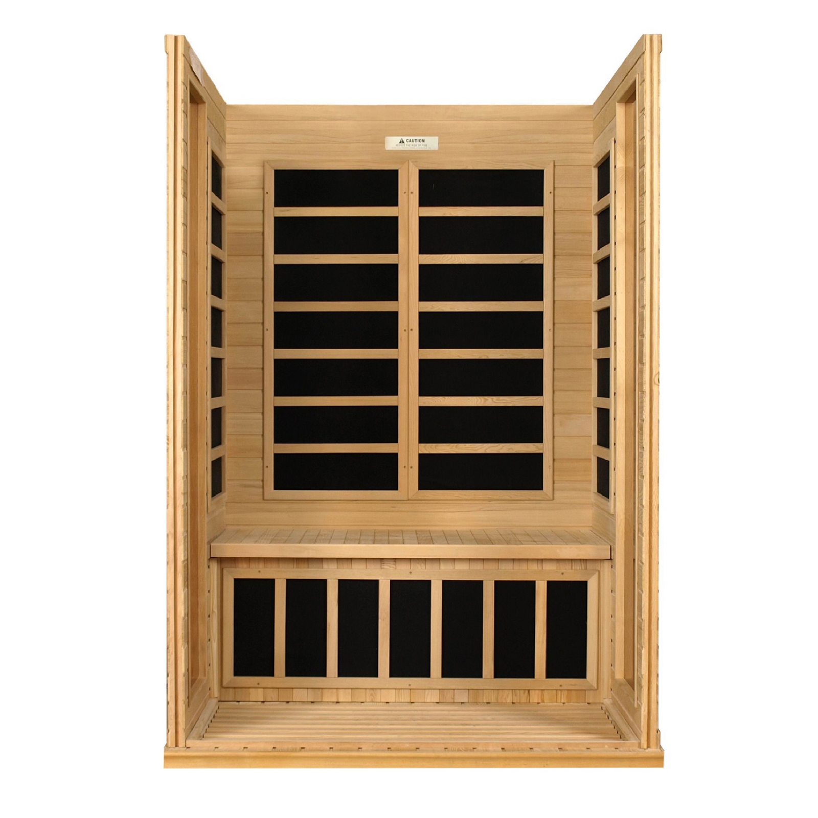 Dynamic Versailles 2-person Low EMF FAR Infrared Sauna (Canadian Hemlock)