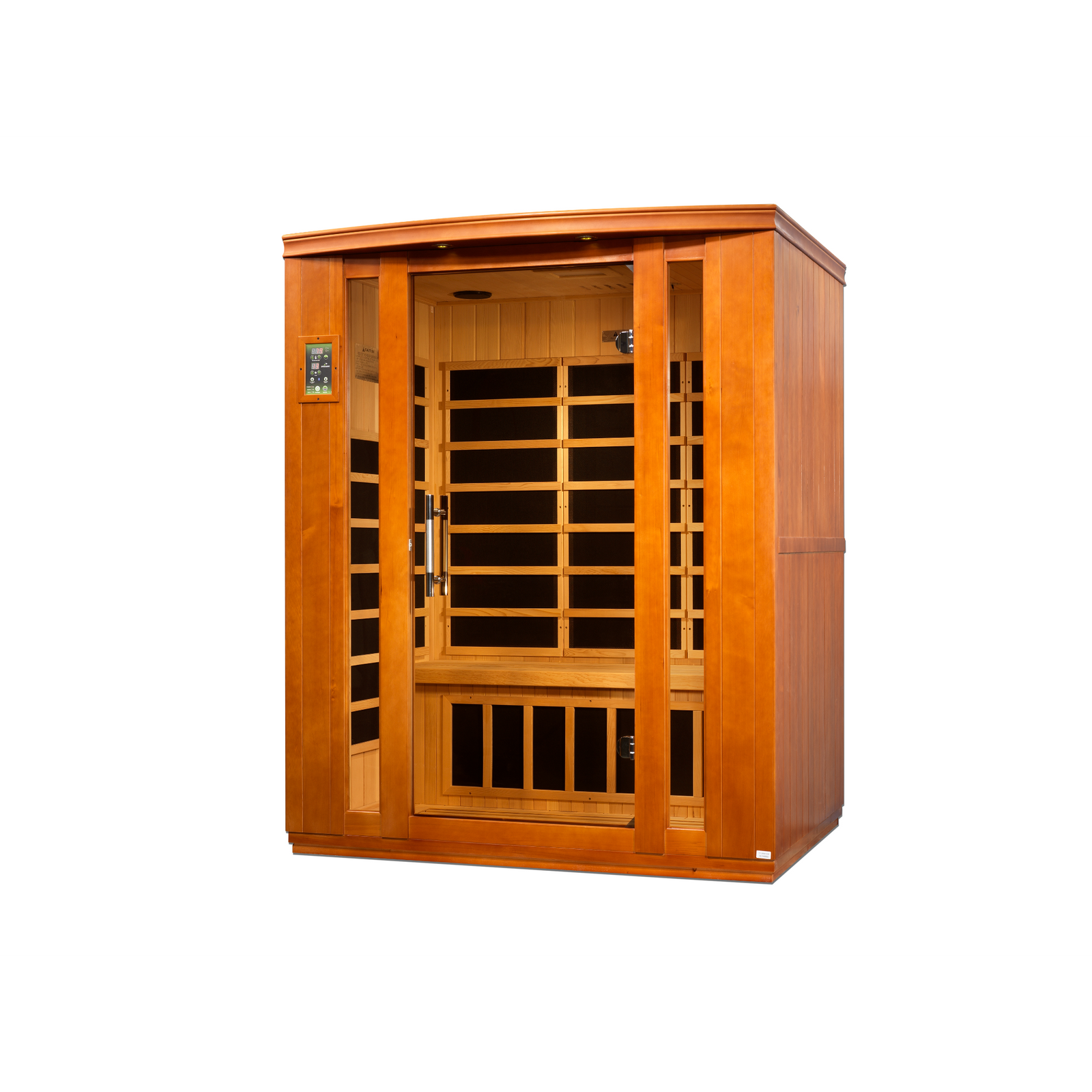 Dynamic Bellagio 3-person Low EMF FAR Infrared Sauna (Canadian Hemlock)