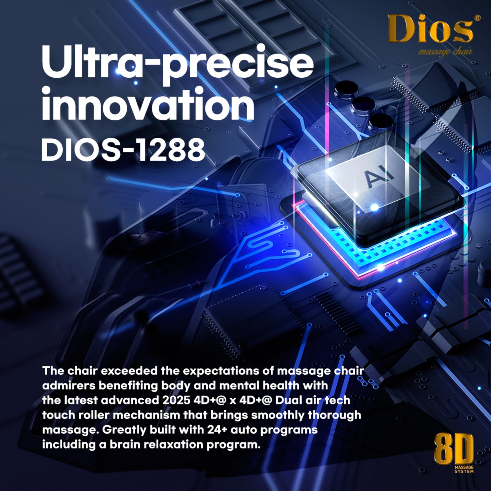 Kahuna Dios-1288 8D Massage Chair