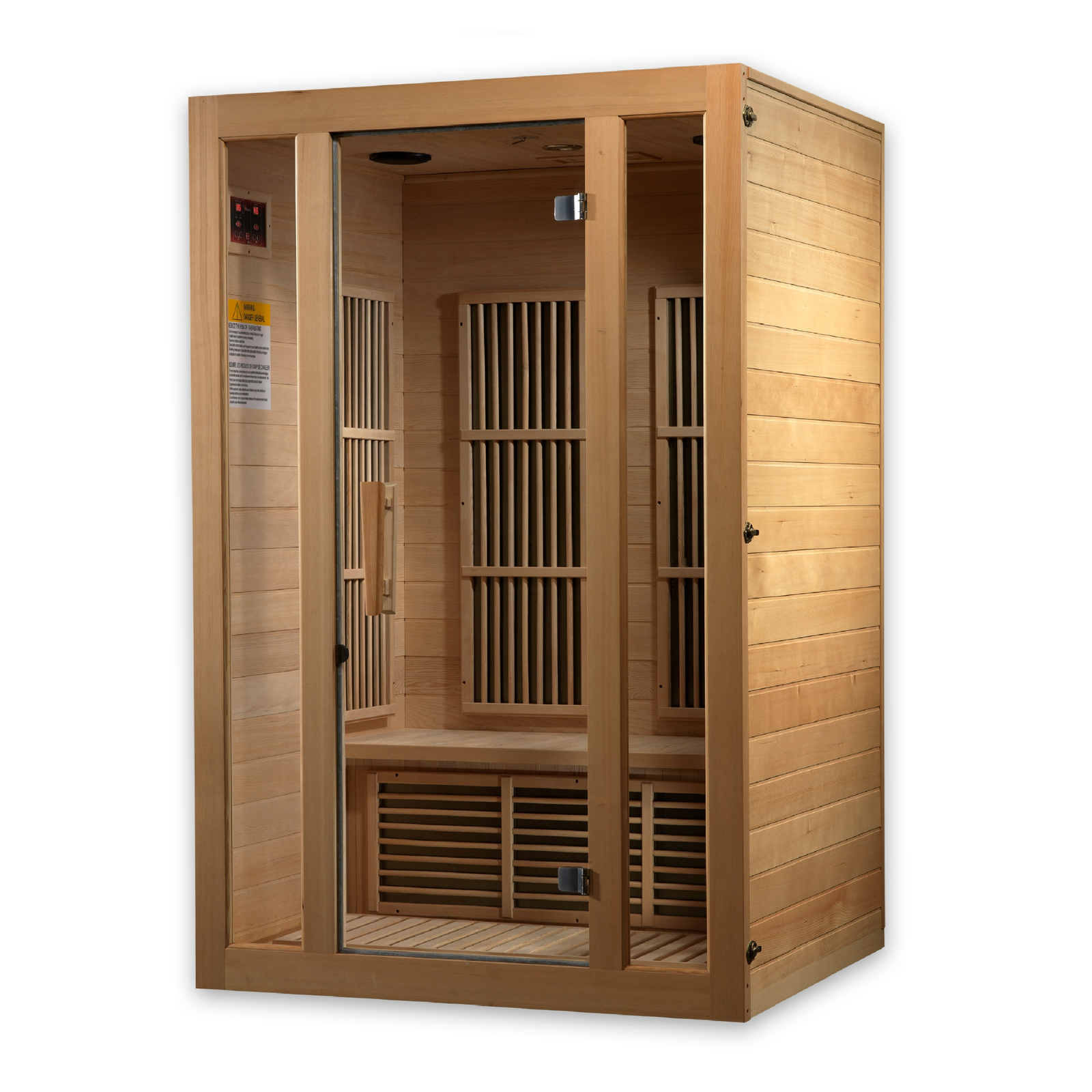 Maxxus Seattle 2-Person Low EMF FAR Infrared Sauna (Canadian Hemlock)