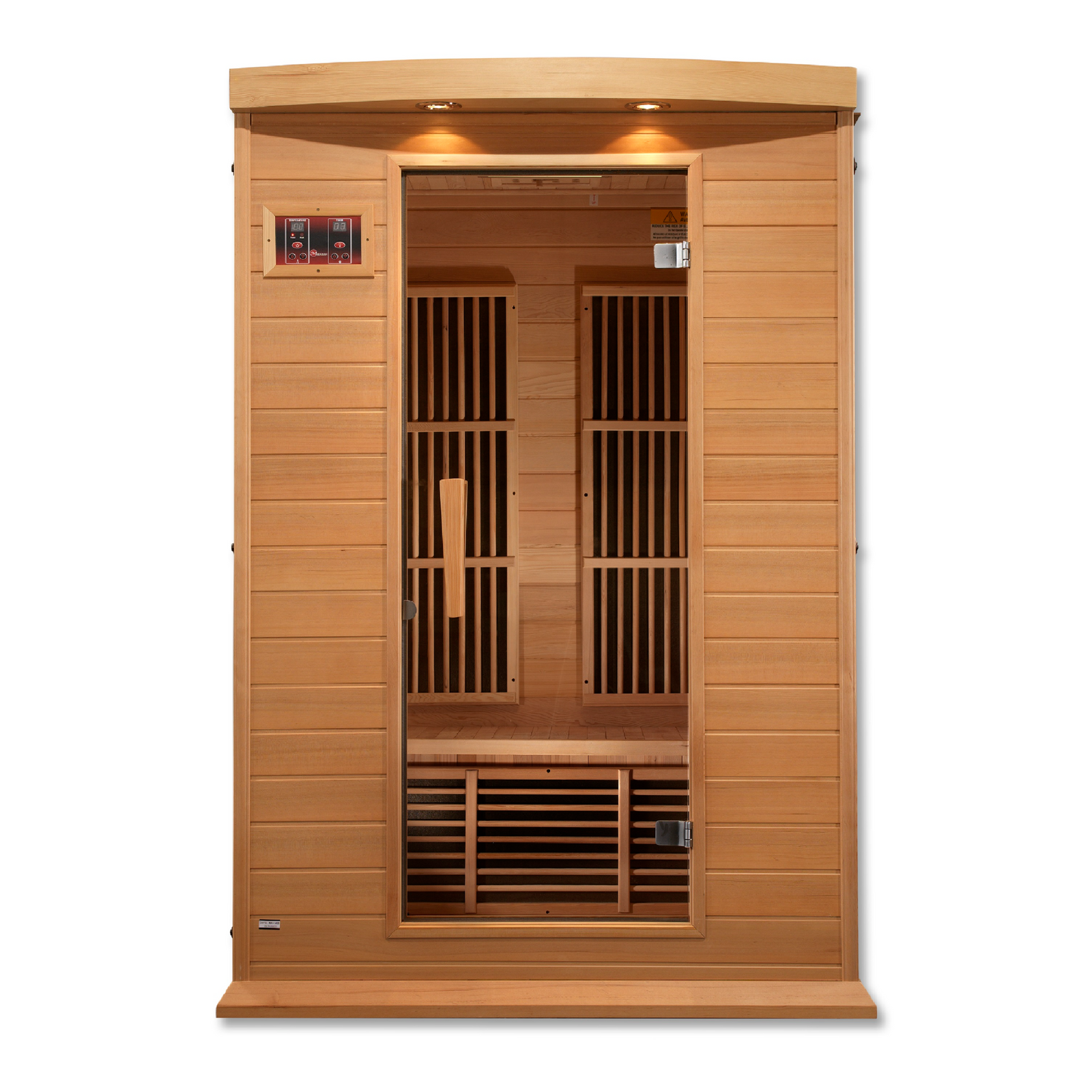 Maxxus 2-Person Low EMF FAR Infrared Sauna (Canadian Hemlock)