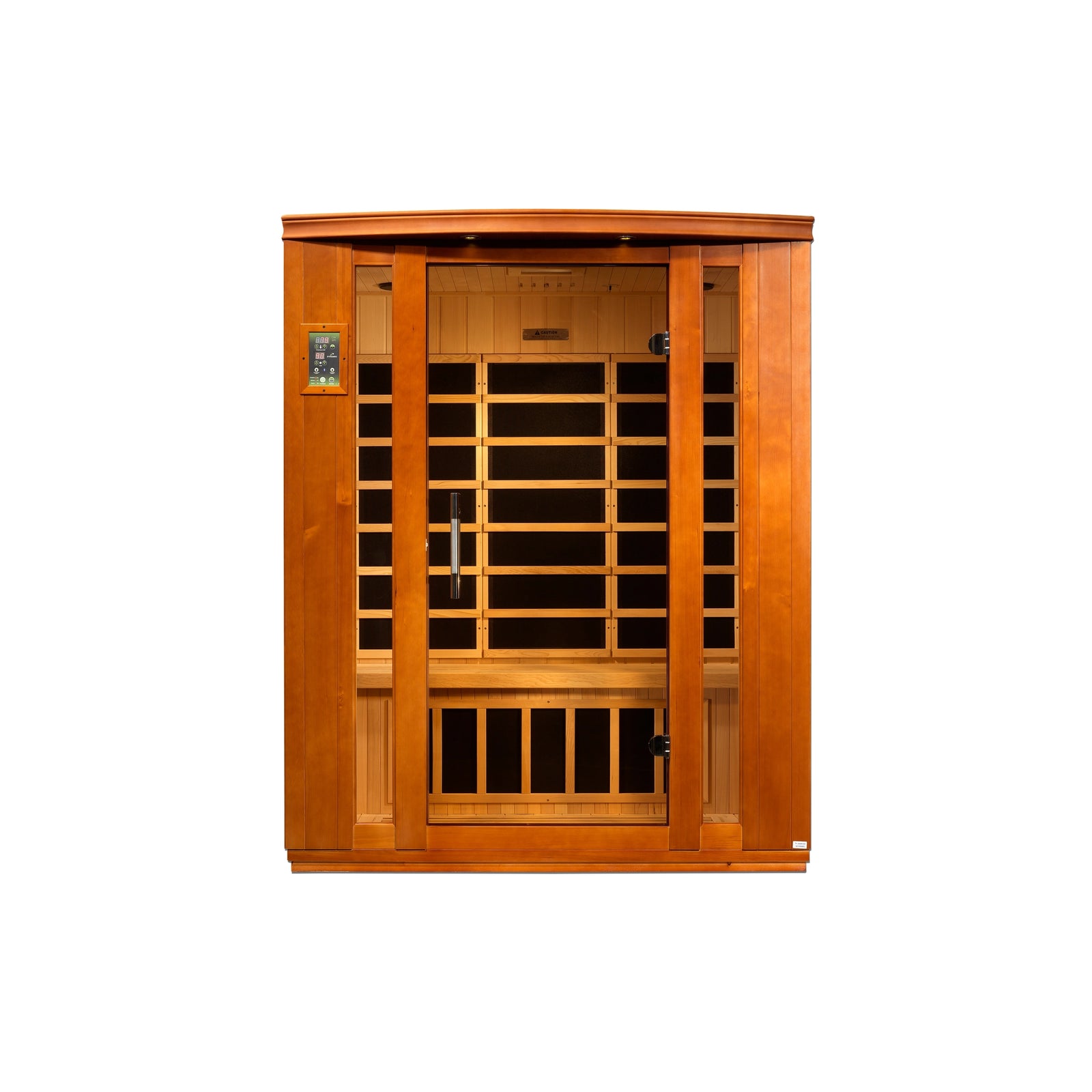 Dynamic Bellagio Elite 3-person Ultra Low EMF FAR Infrared Sauna (Canadian Hemlock)