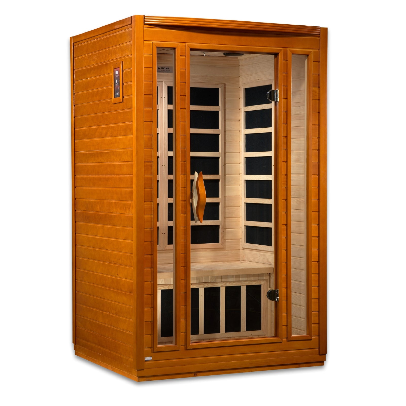 Dynamic San Marino Elite 2-person Ultra Low EMF FAR Infrared Sauna (Canadian Hemlock)