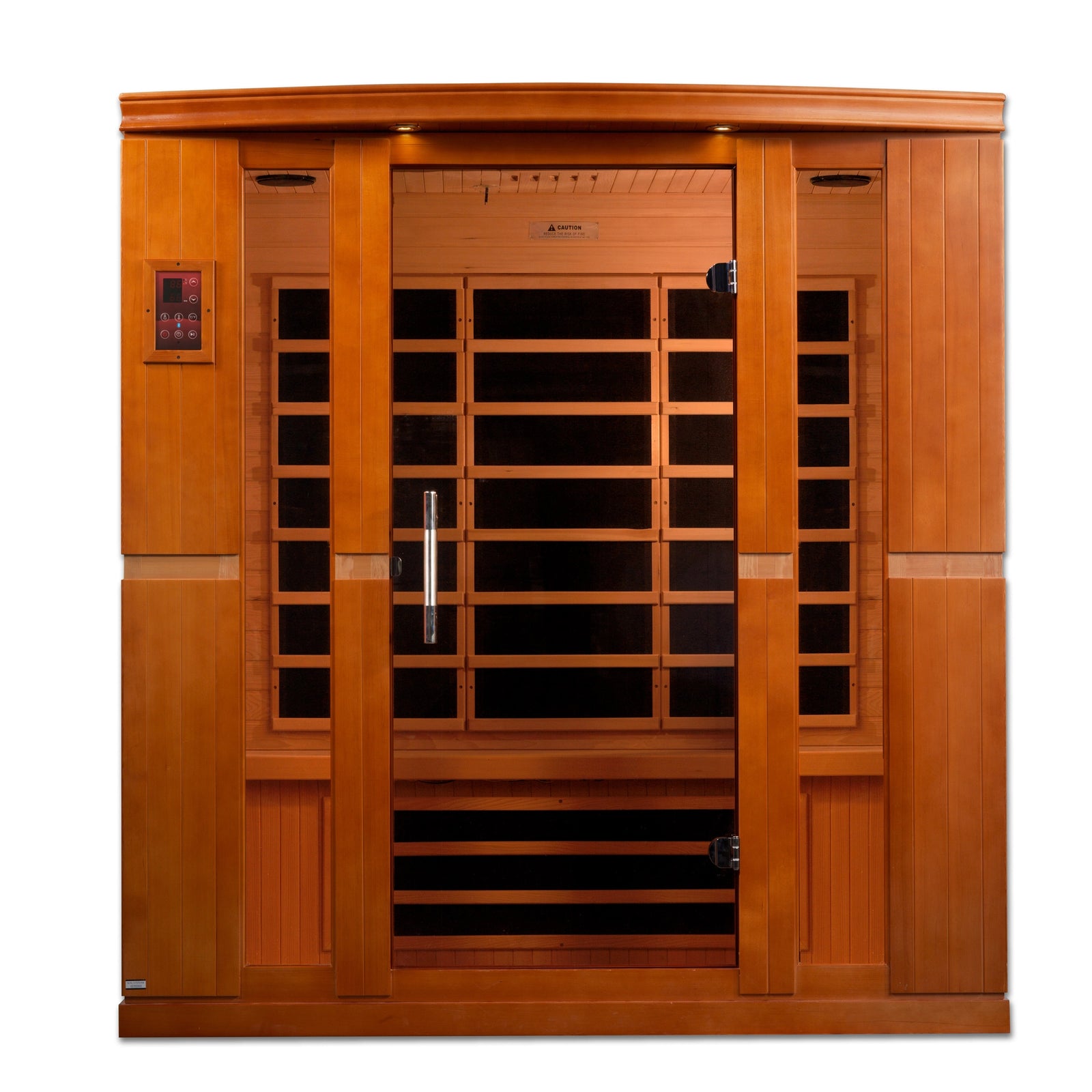 Dynamic Bergamo Elite 4-person Ultra Low EMF FAR Infrared Sauna (Canadian Hemlock)