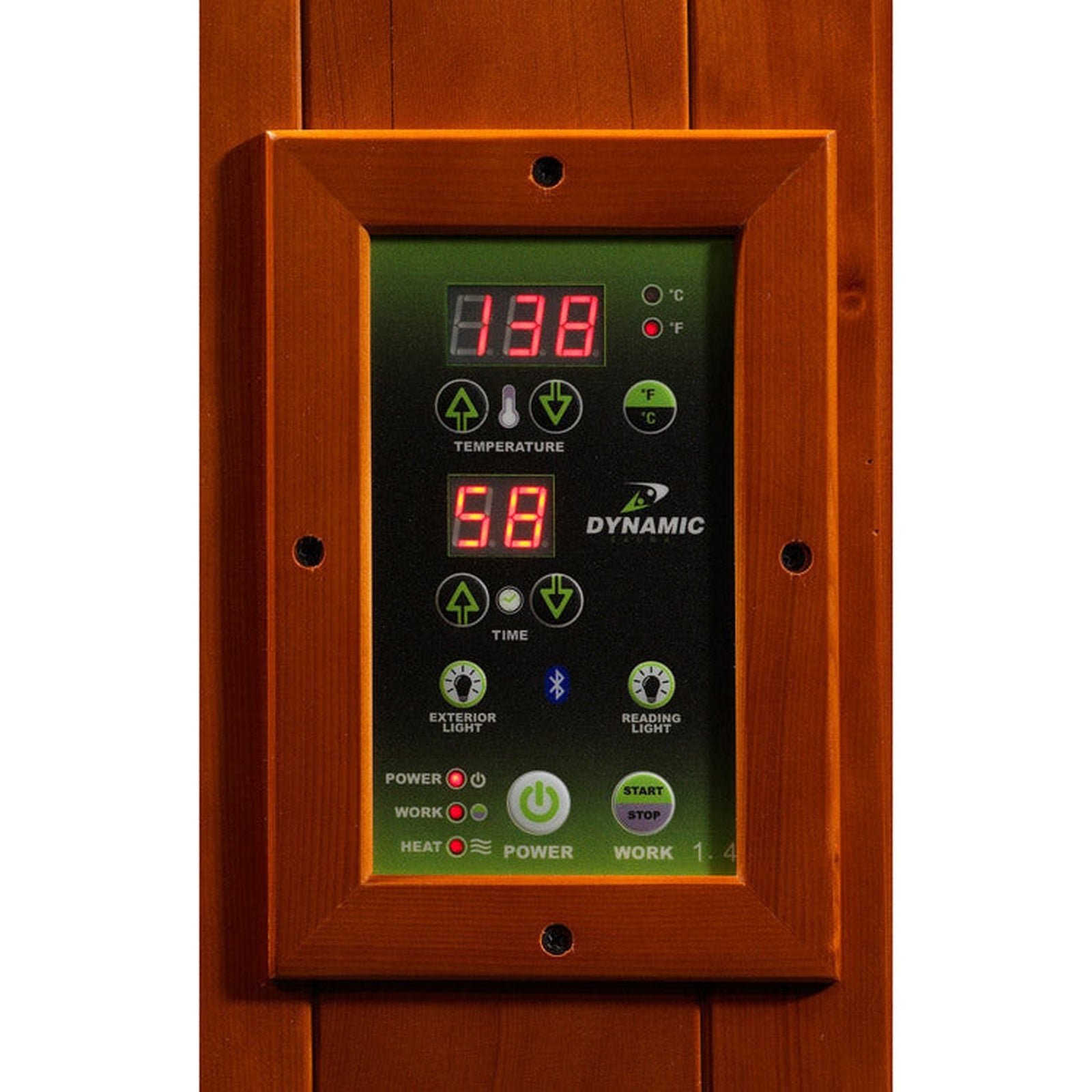 Dynamic Avila Elite 1-2-person Ultra Low EMF FAR Infrared Sauna (Canadian Hemlock)