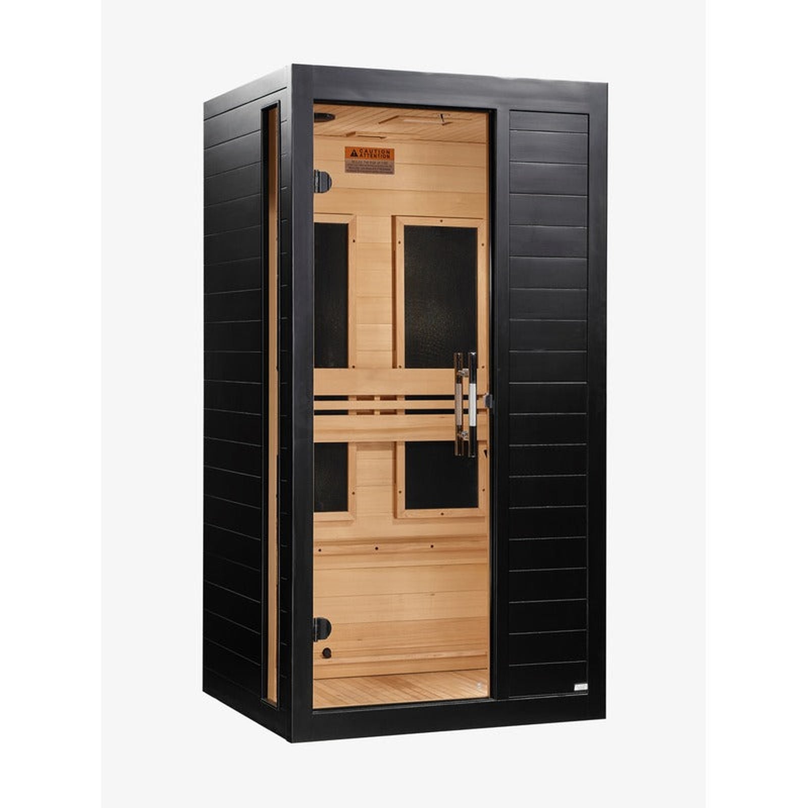 Dynamic Veneto Elite 1-2-person Ultra Low EMF FAR Infrared Sauna (Canadian Hemlock)