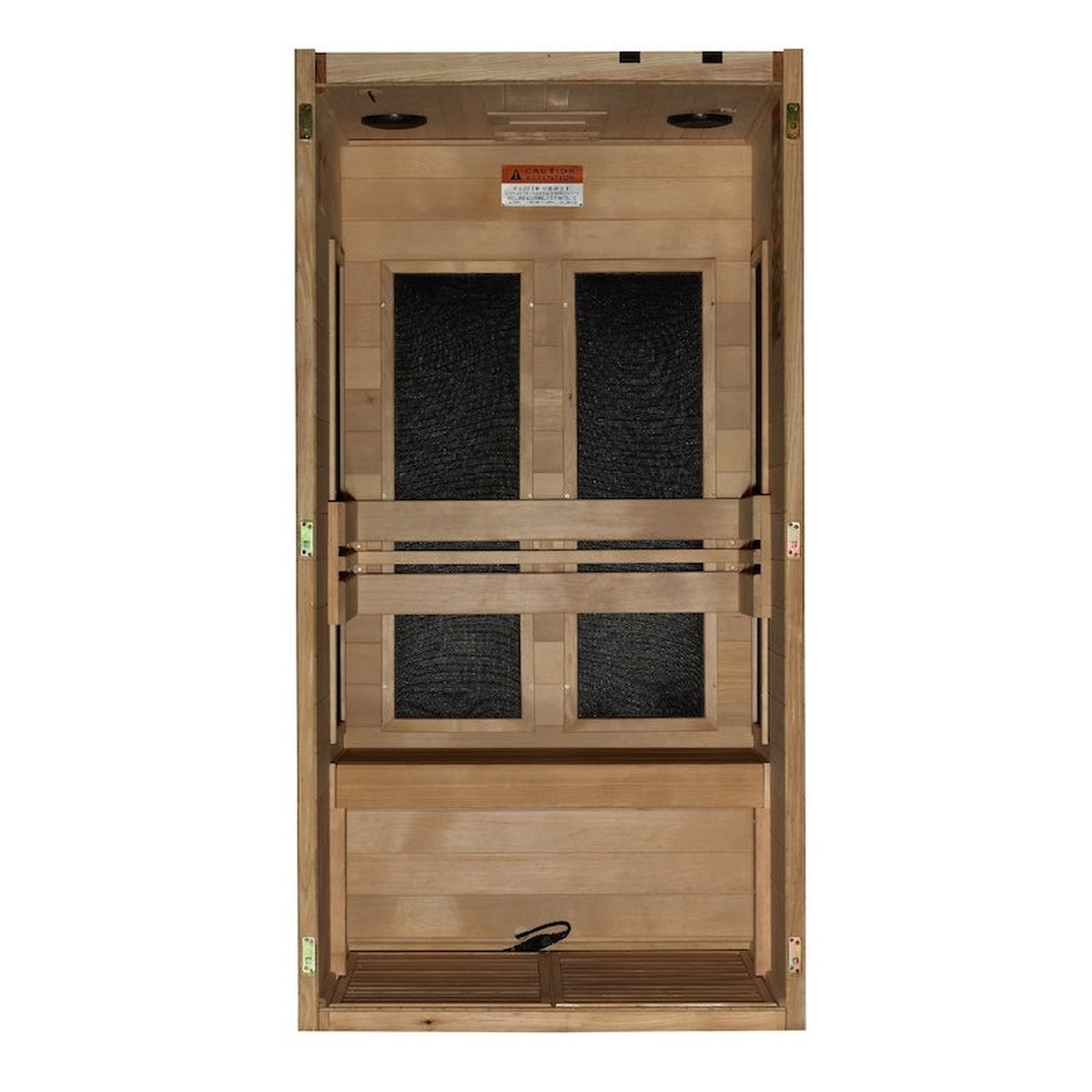 Dynamic Veneto Elite 1-2-person Ultra Low EMF FAR Infrared Sauna (Canadian Hemlock)