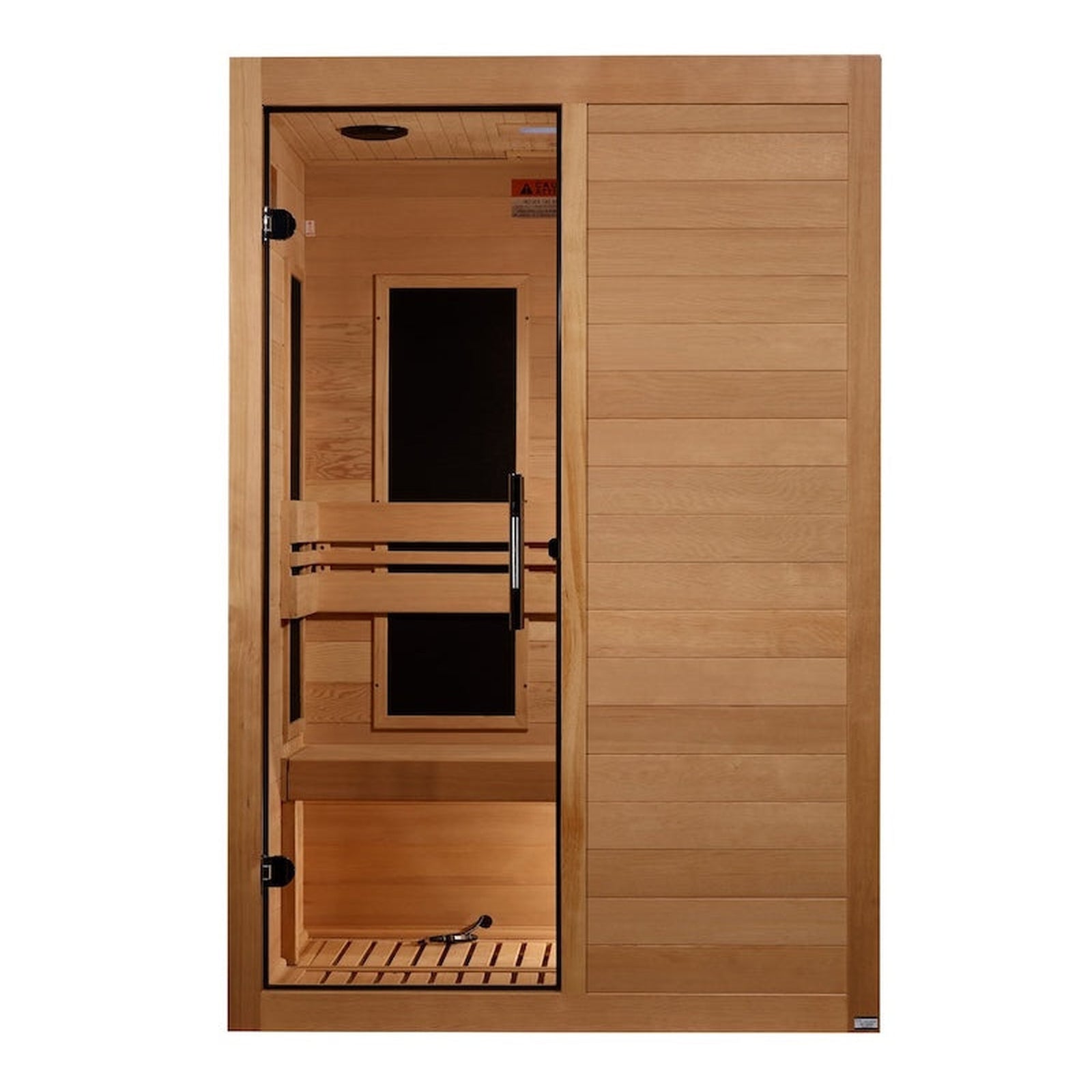 Dynamic Lucca Elite 2-person Ultra Low EMF FAR Infrared Sauna (Canadian Hemlock)