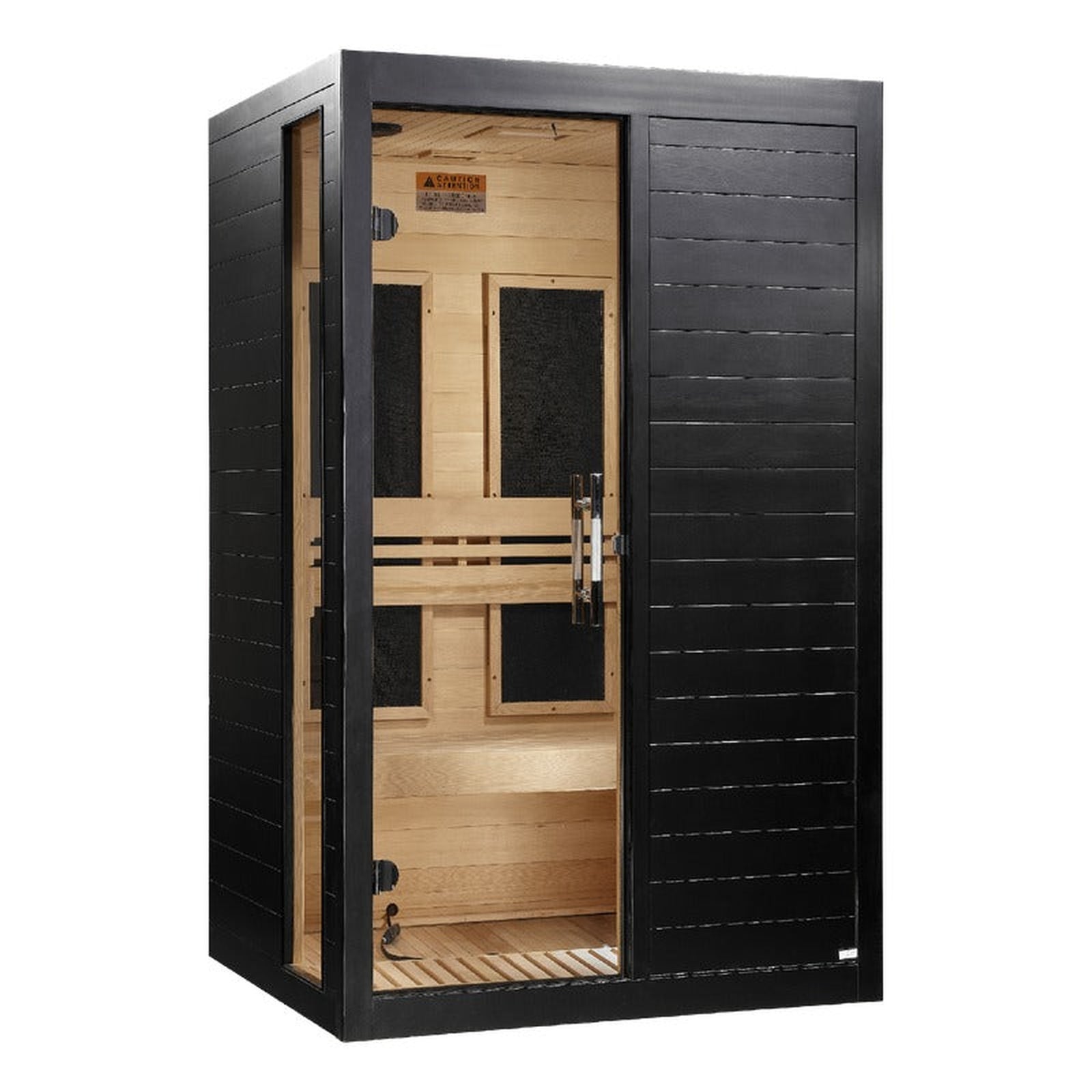 Dynamic Lucca Elite 2-person Ultra Low EMF FAR Infrared Sauna (Canadian Hemlock)