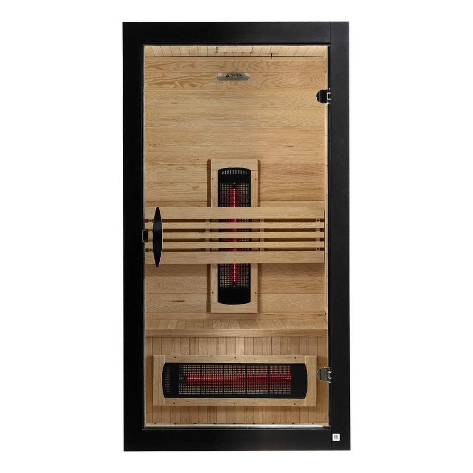 Dynamic Santorini 1-2-Person Full Spectrum Near Zero EMF FAR Infrared Sauna (Canadian Hemlock)
