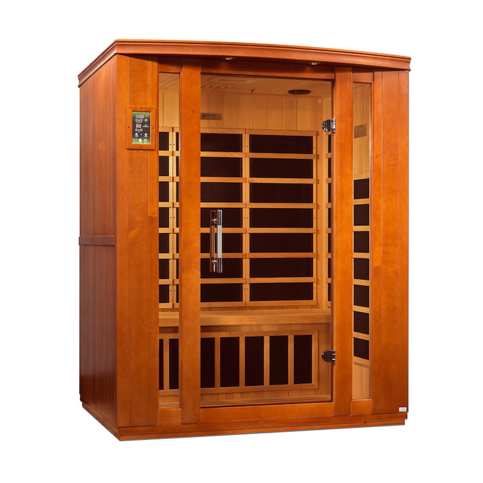 Dynamic Bellagio Elite 3-person Ultra Low EMF FAR Infrared Sauna (Canadian Hemlock)