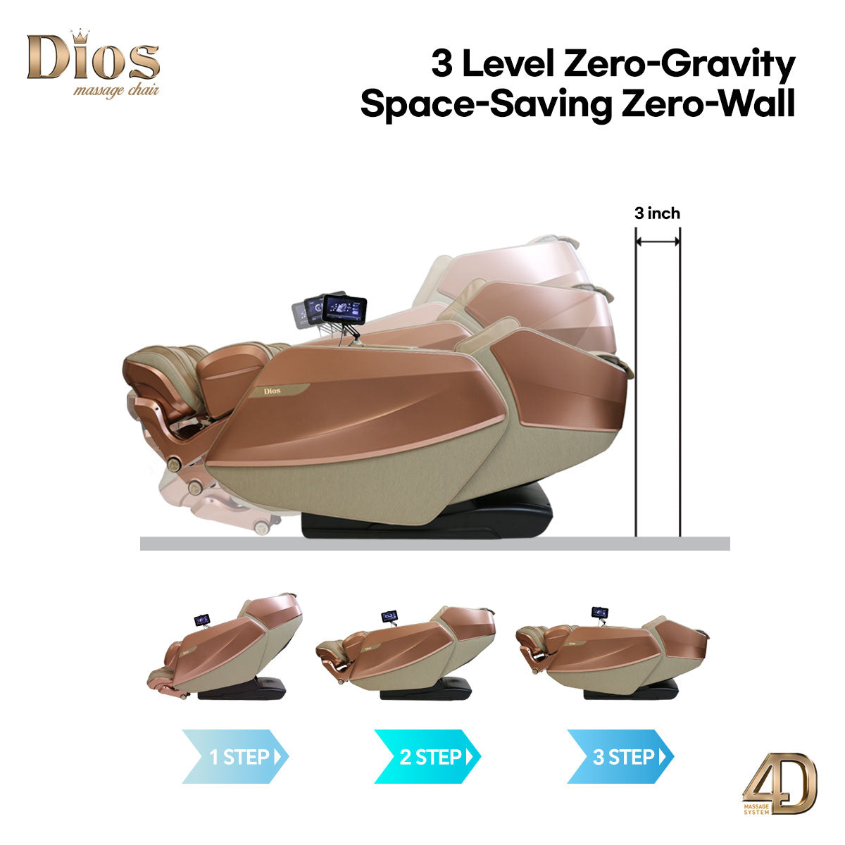 Kahuna Dios-Flexa 4D Massage Chair