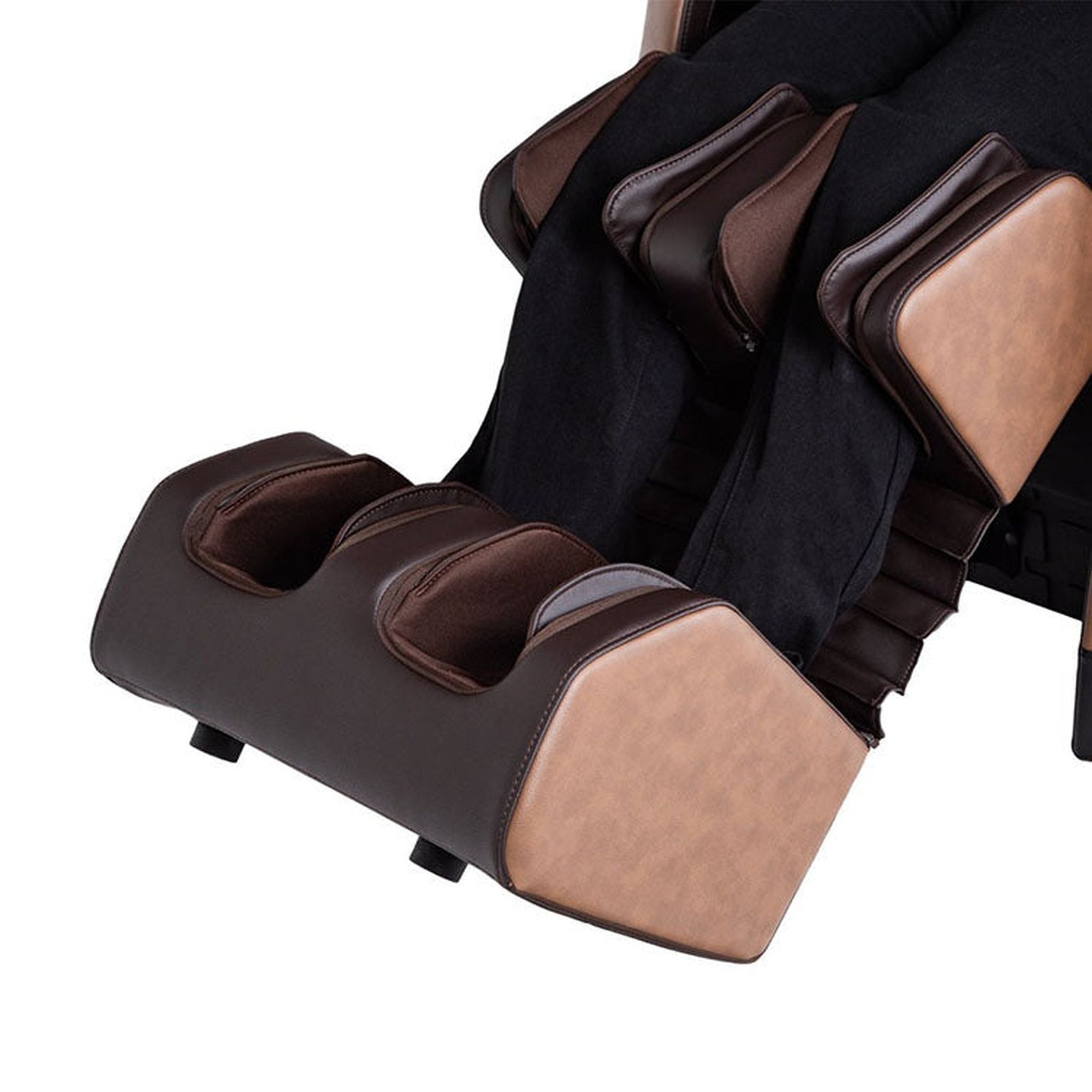 Osaki Ziva 2D Massage Chair - foot rollers close-up
