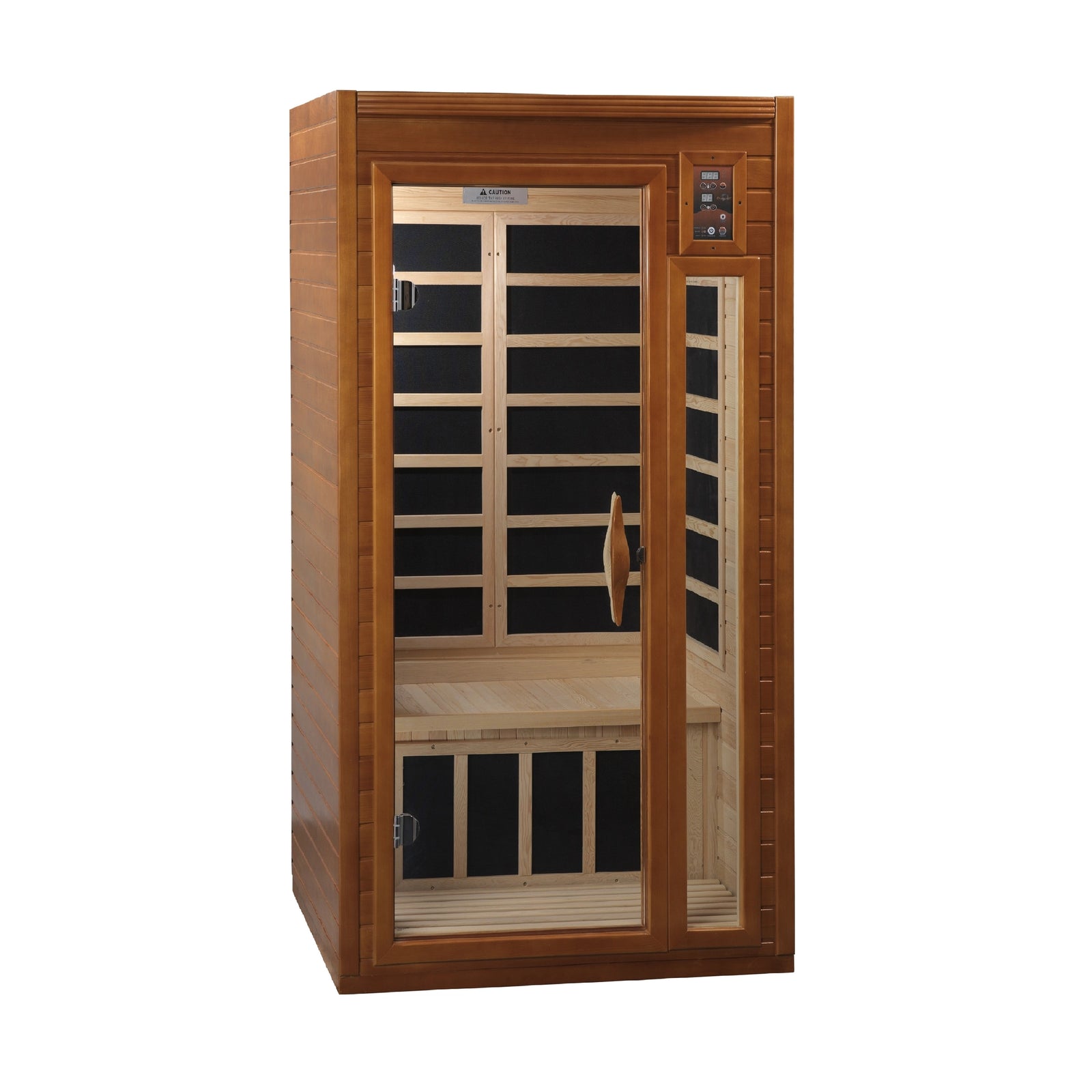 Dynamic Barcelona Elite 1-2-person Ultra Low EMF FAR Infrared Sauna (Canadian Hemlock)