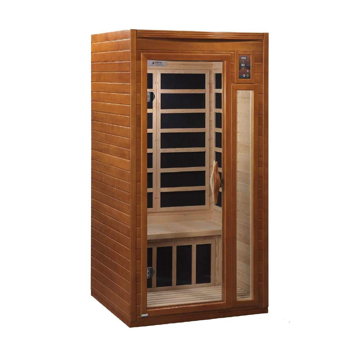 Dynamic Barcelona Elite 1-2-person Ultra Low EMF FAR Infrared Sauna (Canadian Hemlock)