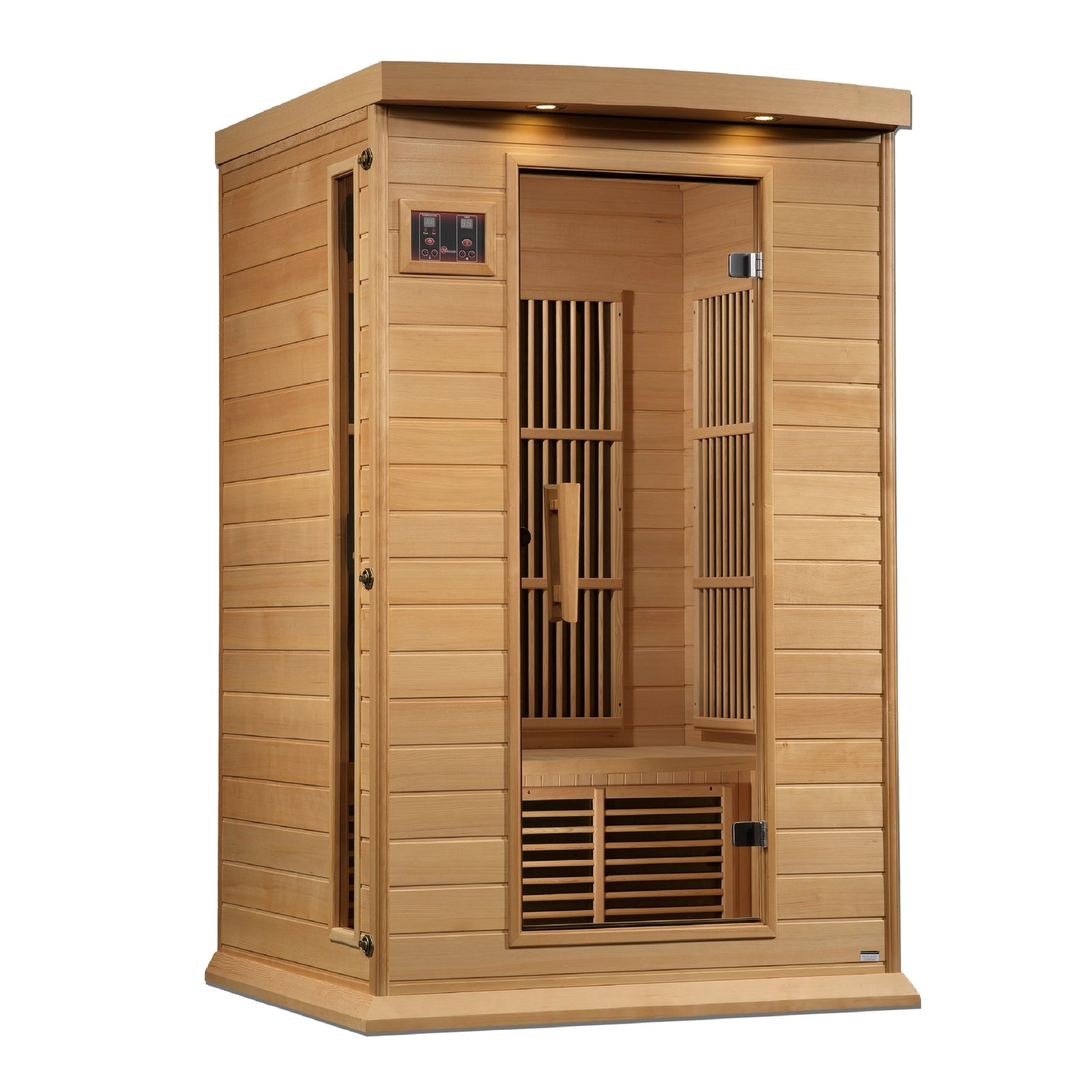 Maxxus 2-Person Near Zero EMF FAR Infrared Sauna (Canadian Hemlock)