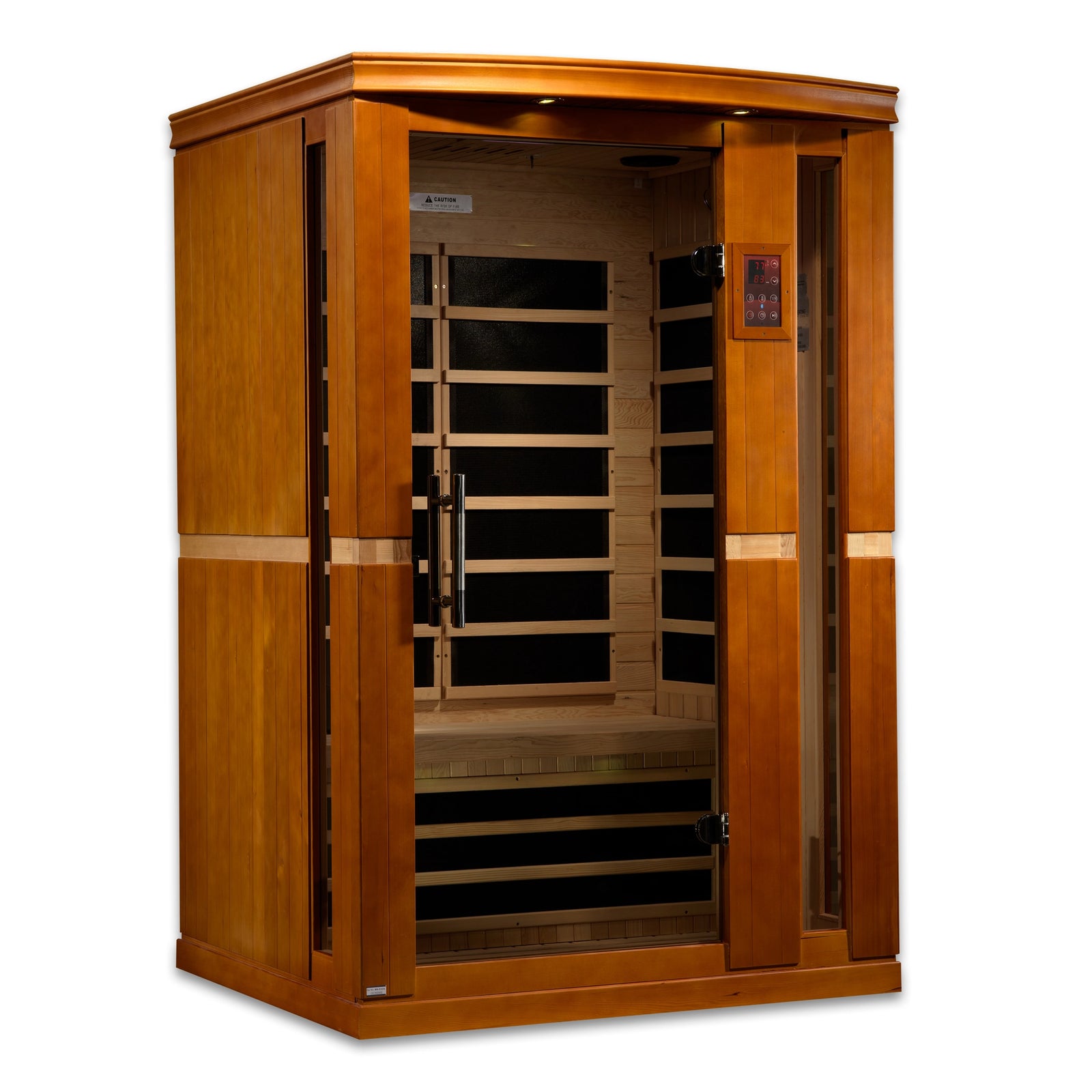 Dynamic Vittoria Elite 2-person Ultra Low EMF FAR Infrared Sauna (Canadian Hemlock)