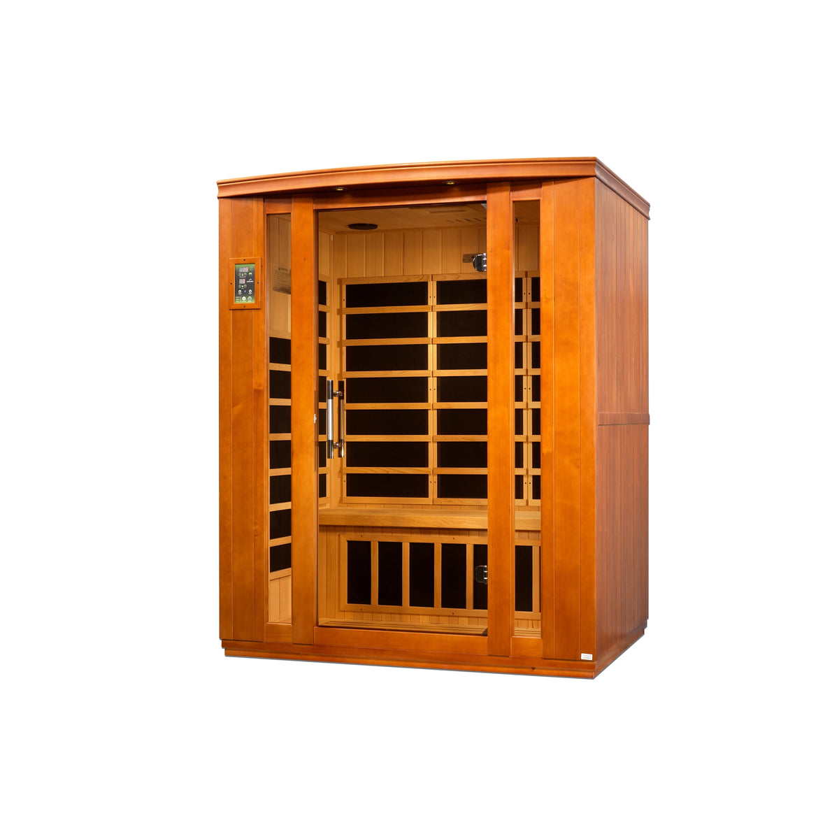 Dynamic Bellagio Elite 3-person Ultra Low EMF FAR Infrared Sauna (Canadian Hemlock)