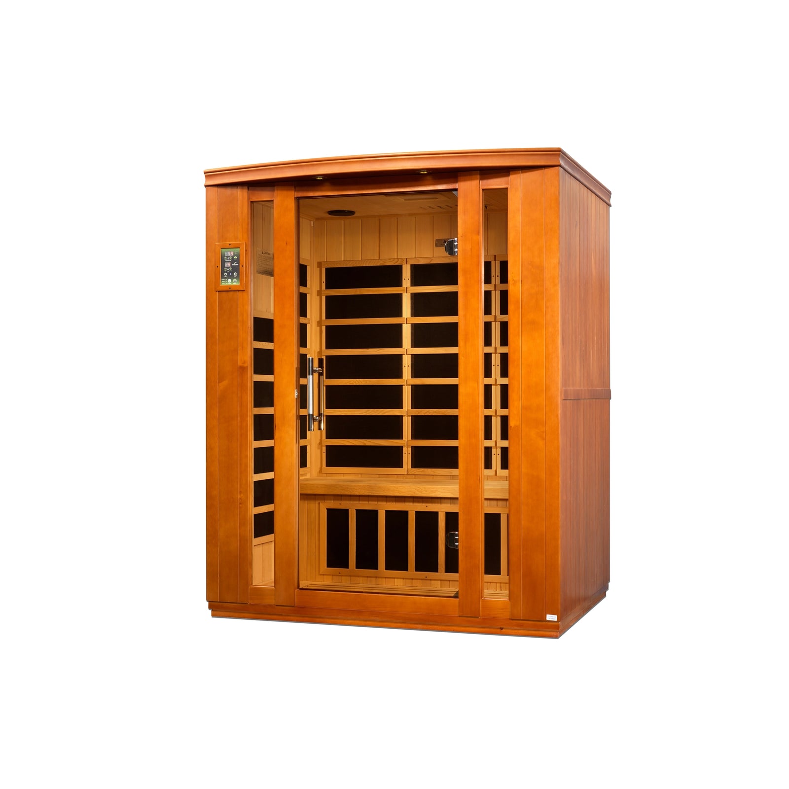 Dynamic Bellagio Elite 3-person Ultra Low EMF FAR Infrared Sauna (Canadian Hemlock)