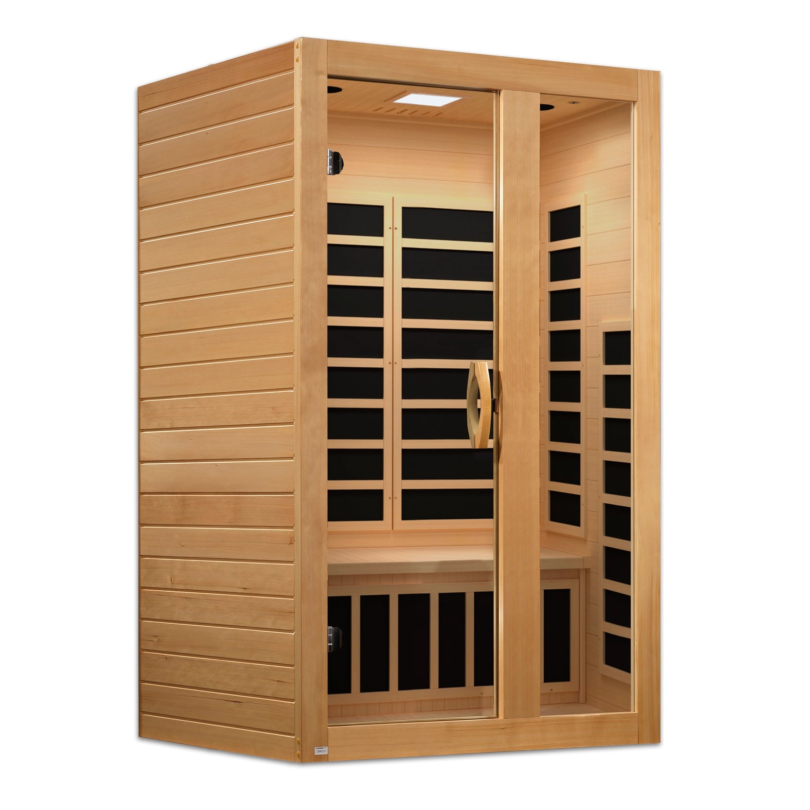 Dynamic Serena 2-person Low EMF FAR Infrared Sauna (Canadian Hemlock)