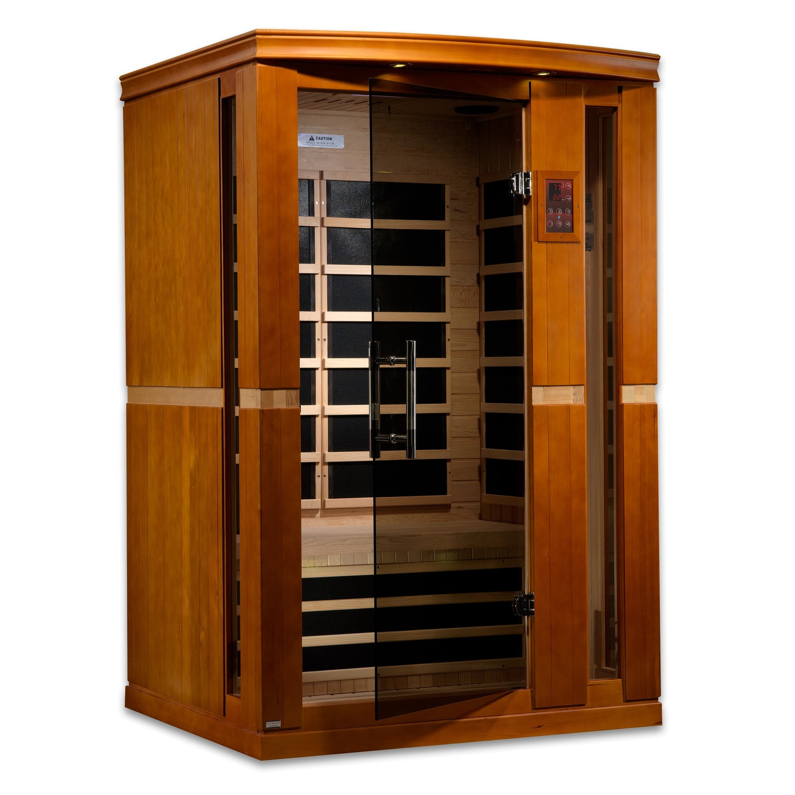 Dynamic Vittoria Elite 2-person Ultra Low EMF FAR Infrared Sauna (Canadian Hemlock)