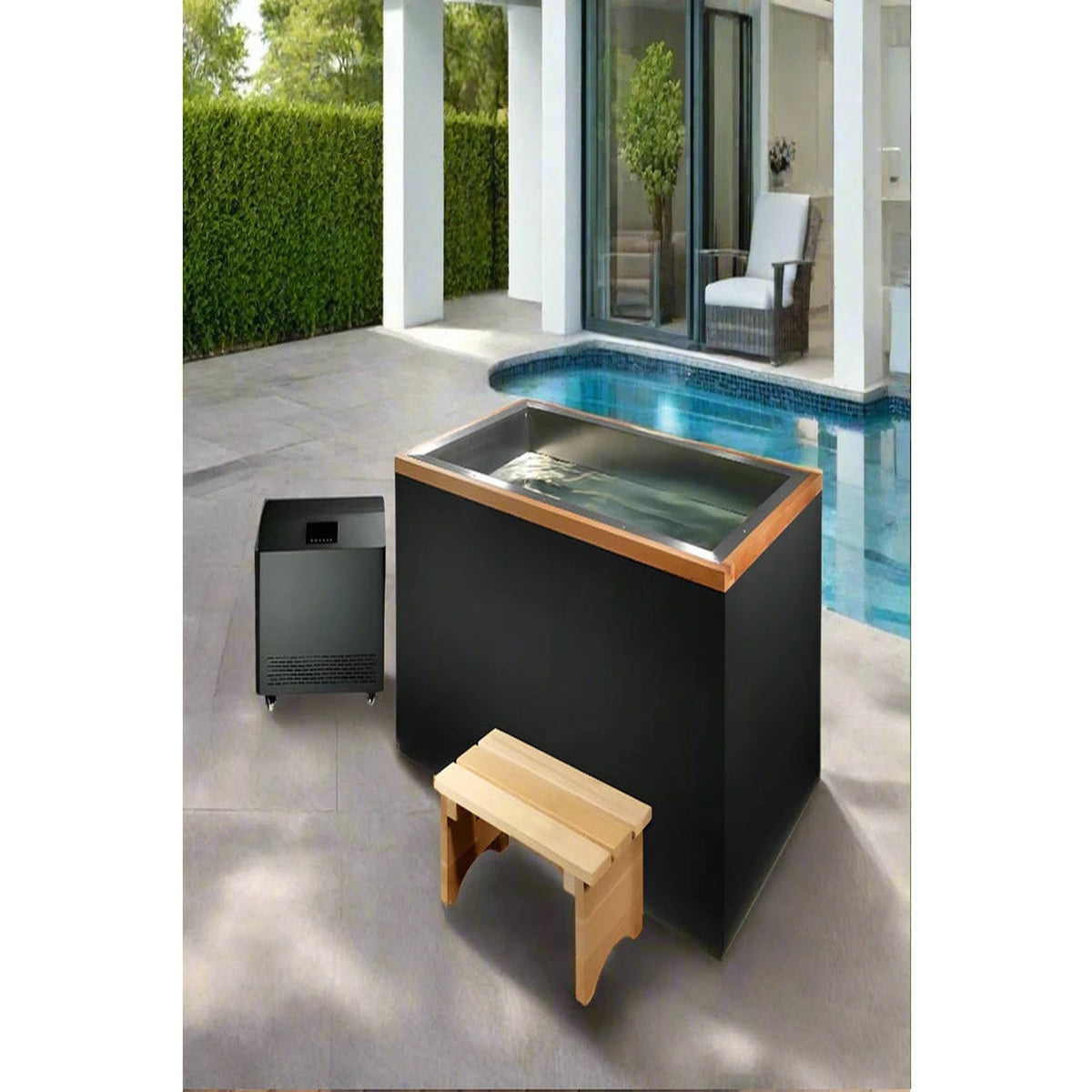 Dynamic Cold Therapy "CUBOID" 304 Stainless Steel Cold Plunge