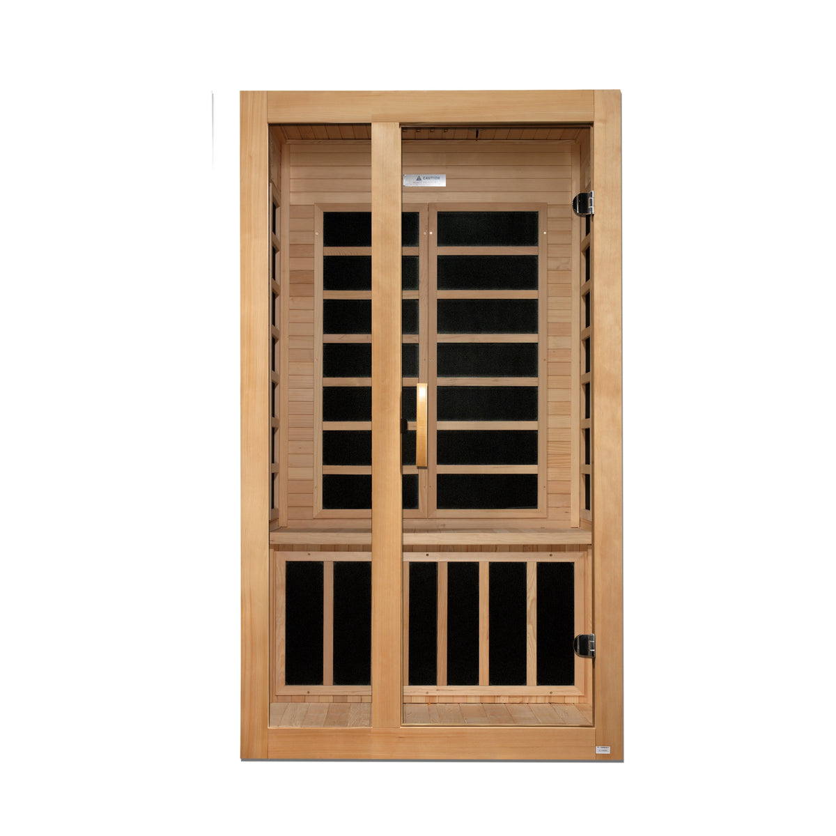 Dynamic Gracia Elite 1-2-person Ultra Low EMF FAR Infrared Sauna (Canadian Hemlock)