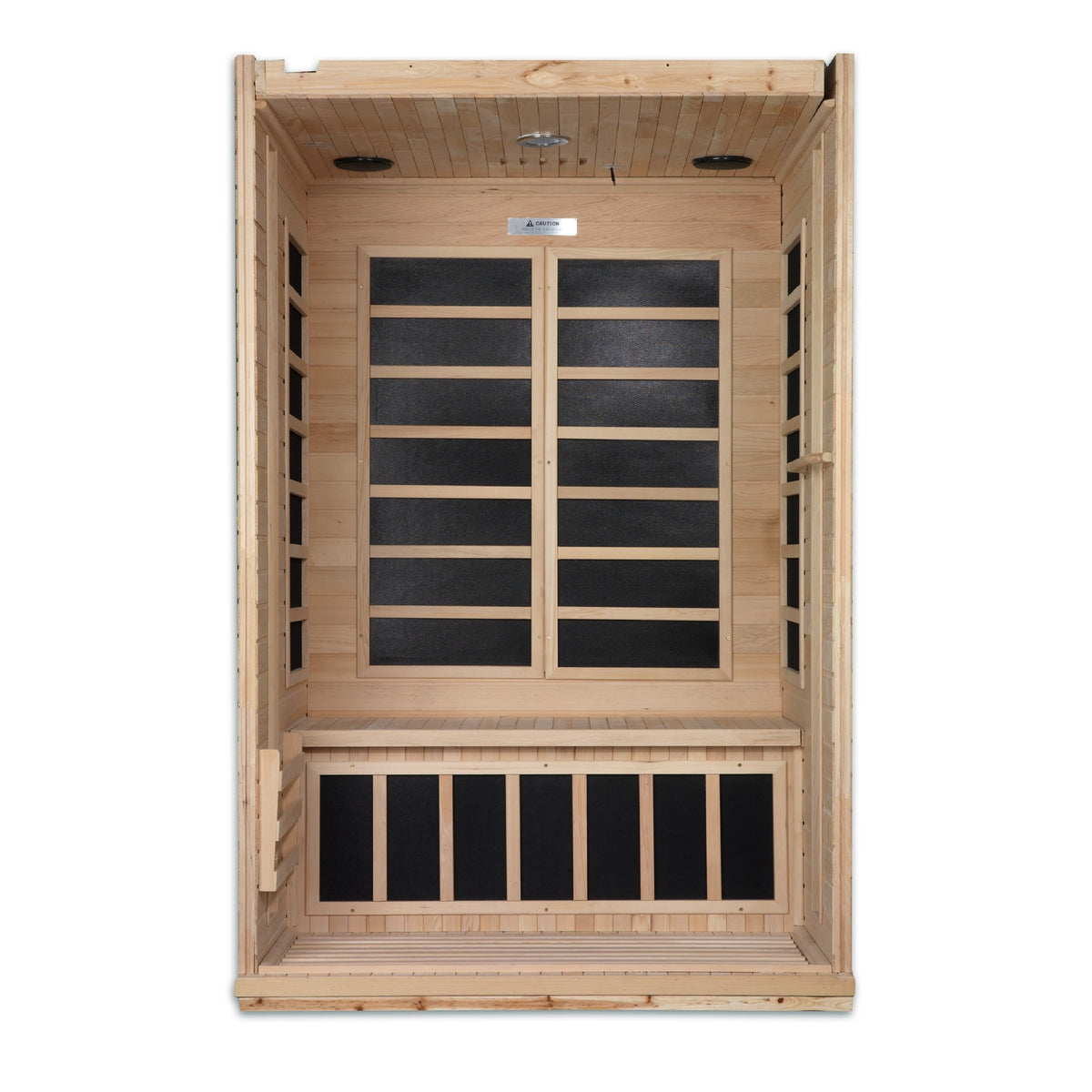 Dynamic Venice Elite 2-person Ultra Low EMF FAR Infrared Sauna (Canadian Hemlock)