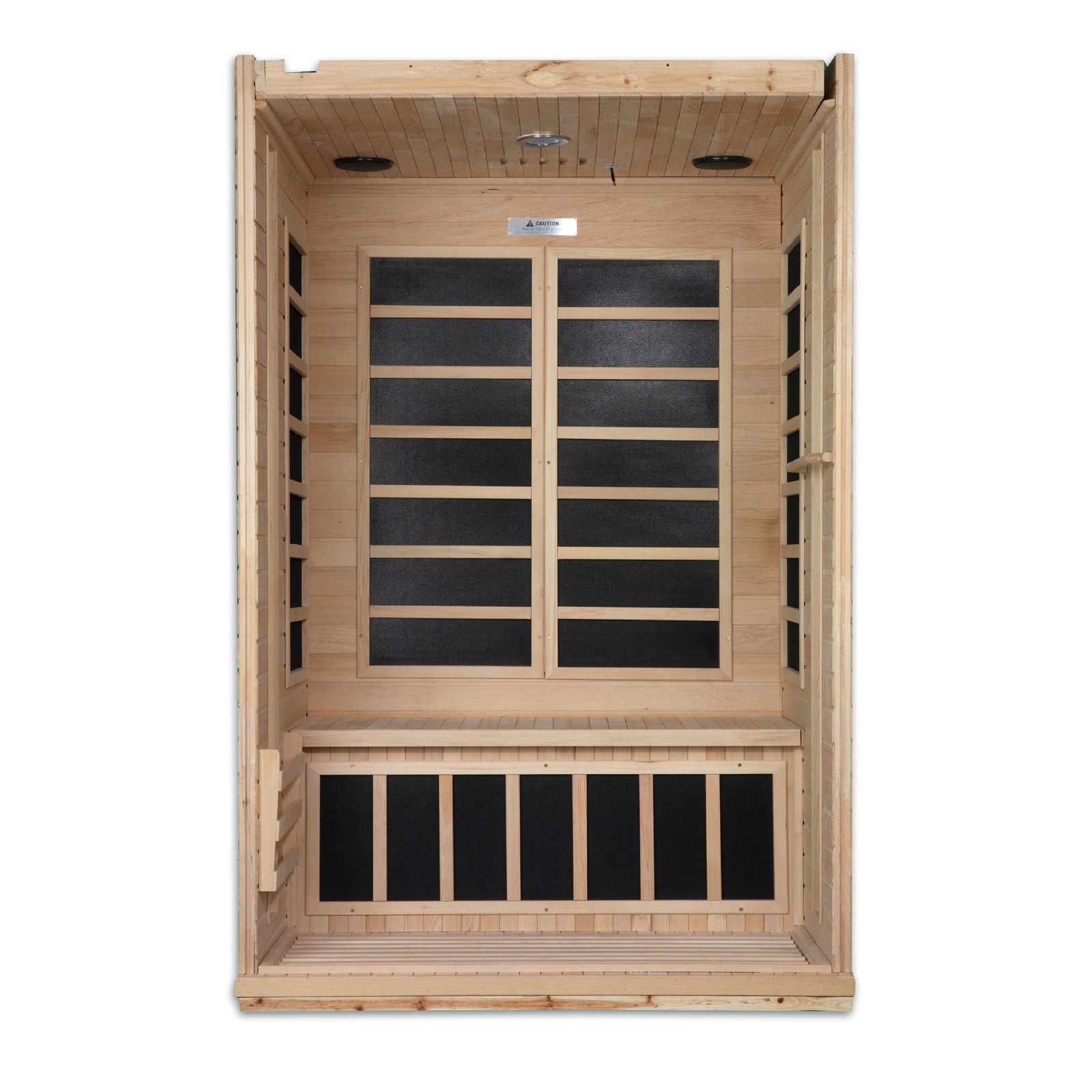 Dynamic Venice Elite 2-person Ultra Low EMF FAR Infrared Sauna (Canadian Hemlock)
