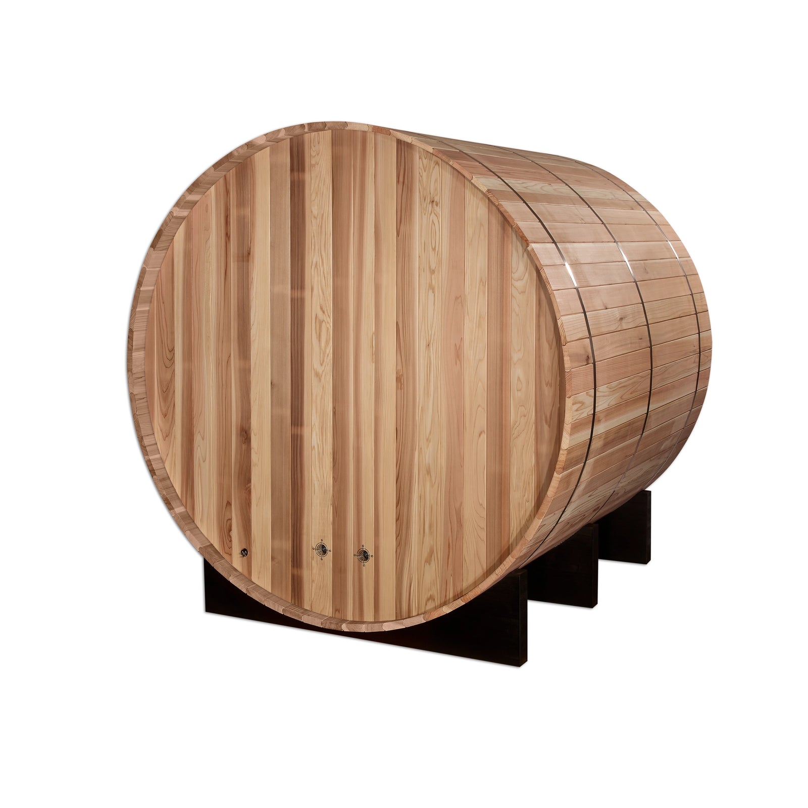 Golden Designs "Arosa" 4 Person Barrel Traditional Sauna - Pacific Cedar