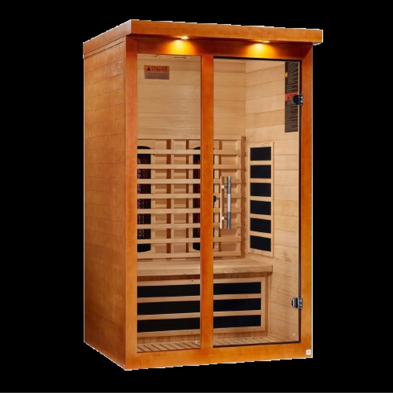 Dynamic Llumeneres 2-Person Full Spectrum Near Zero EMF FAR Infrared Sauna (Canadian Hemlock)