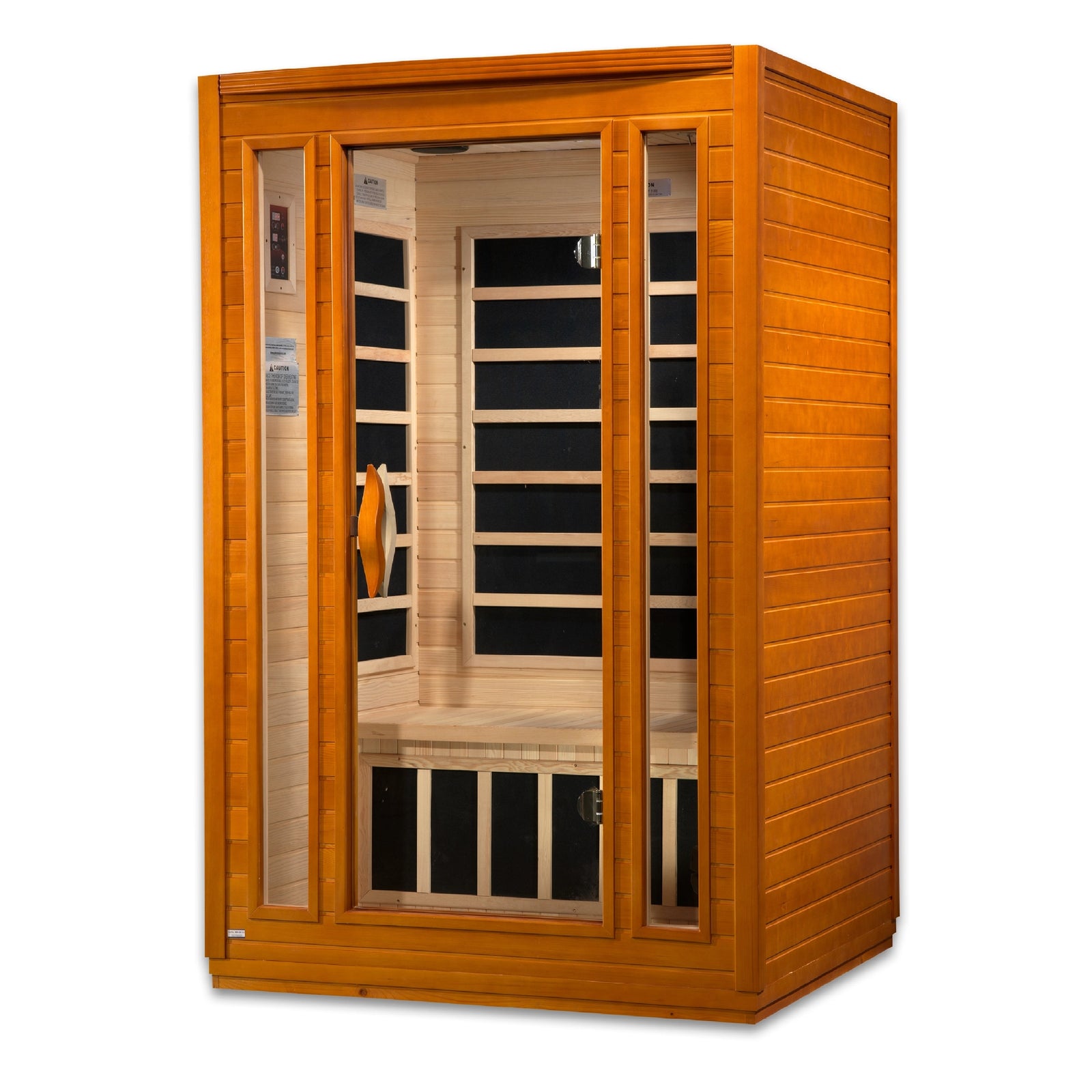 Dynamic San Marino Elite 2-person Ultra Low EMF FAR Infrared Sauna (Canadian Hemlock)