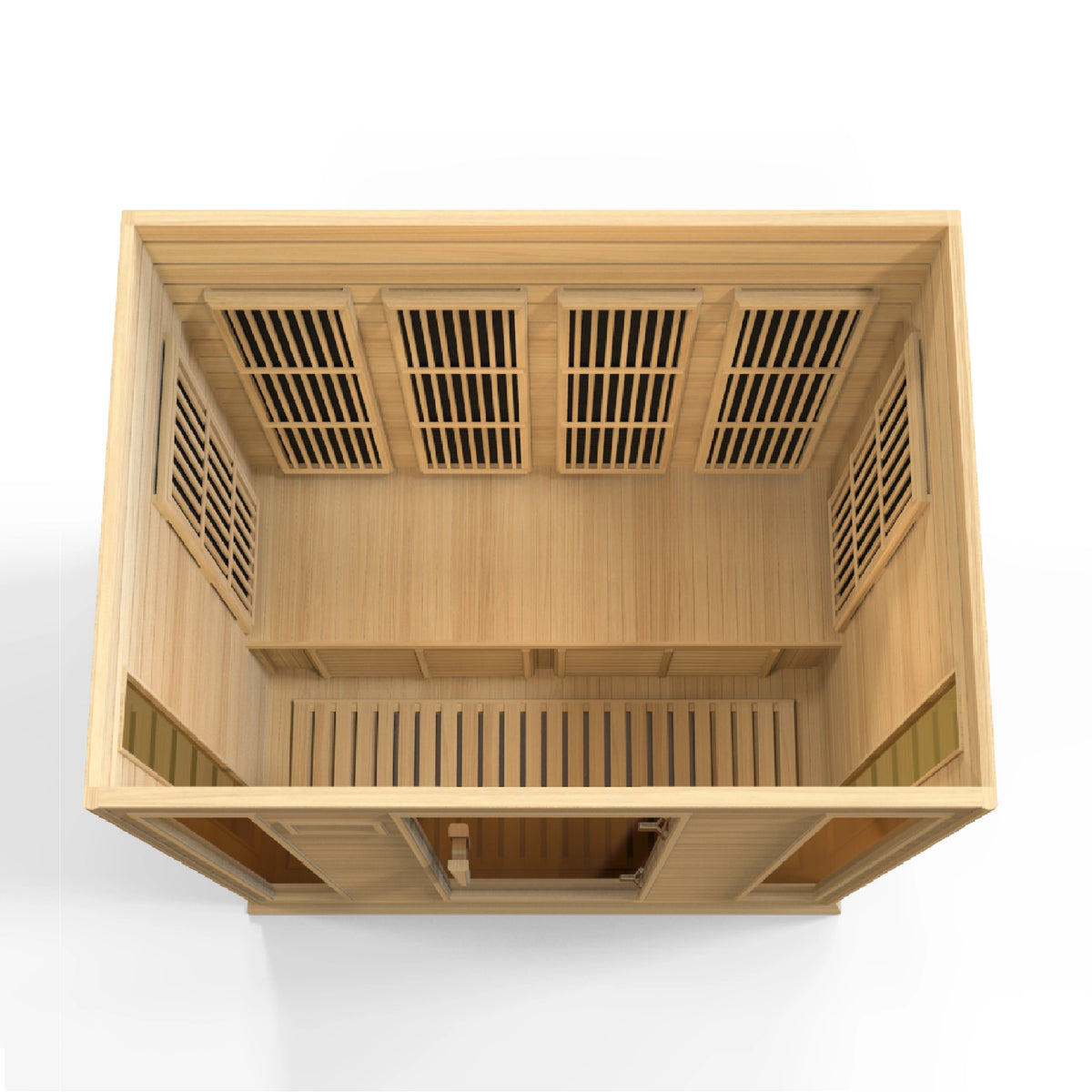 Maxxus 4-Person Low EMF FAR Infrared Sauna (Canadian Hemlock)