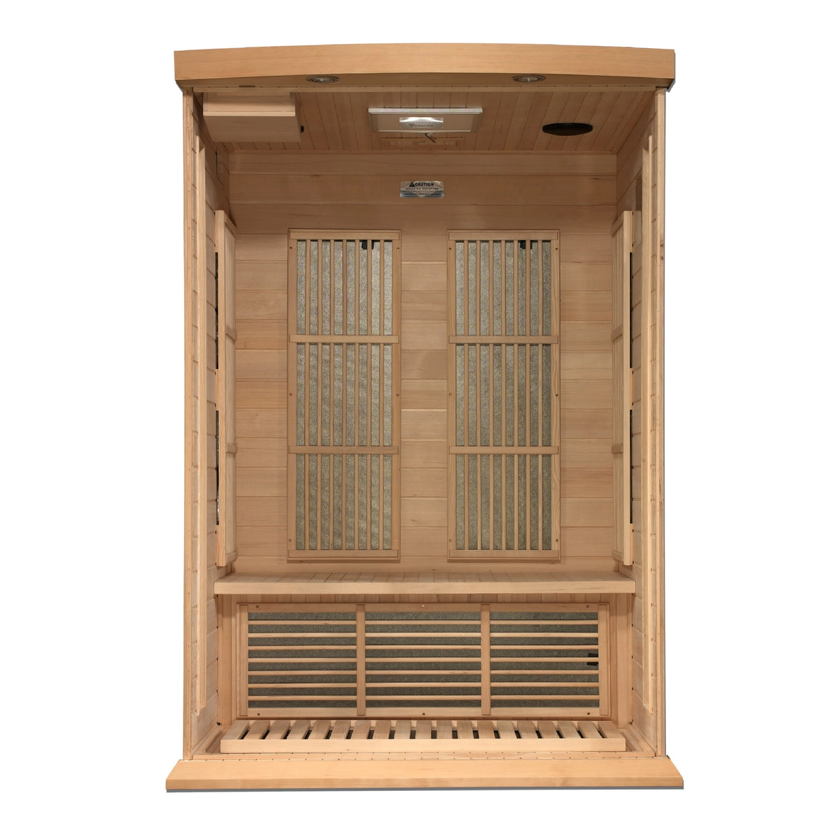 Maxxus 2-Person Near Zero EMF FAR Infrared Sauna (Canadian Hemlock)