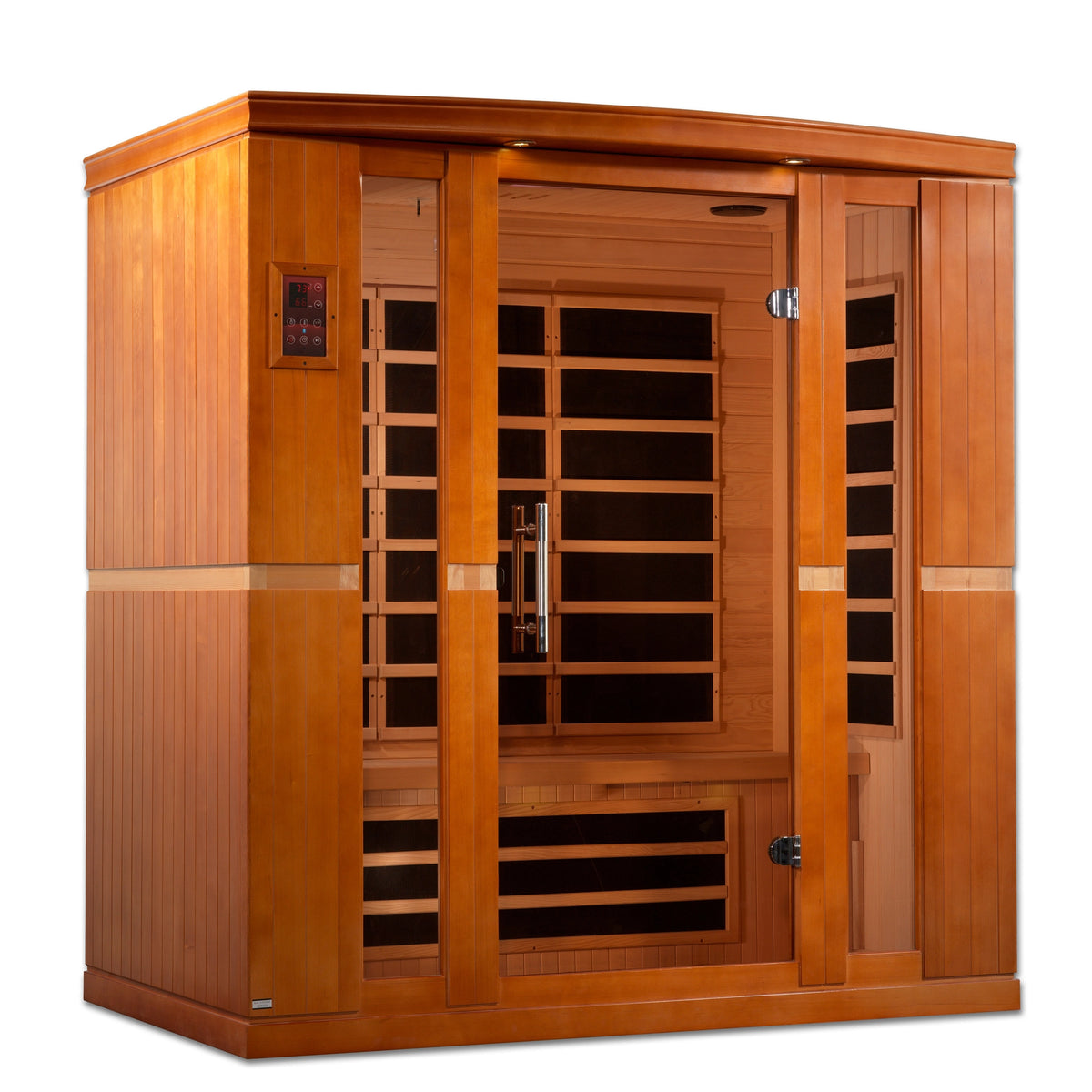 Dynamic Bergamo Elite 4-person Ultra Low EMF FAR Infrared Sauna (Canadian Hemlock)