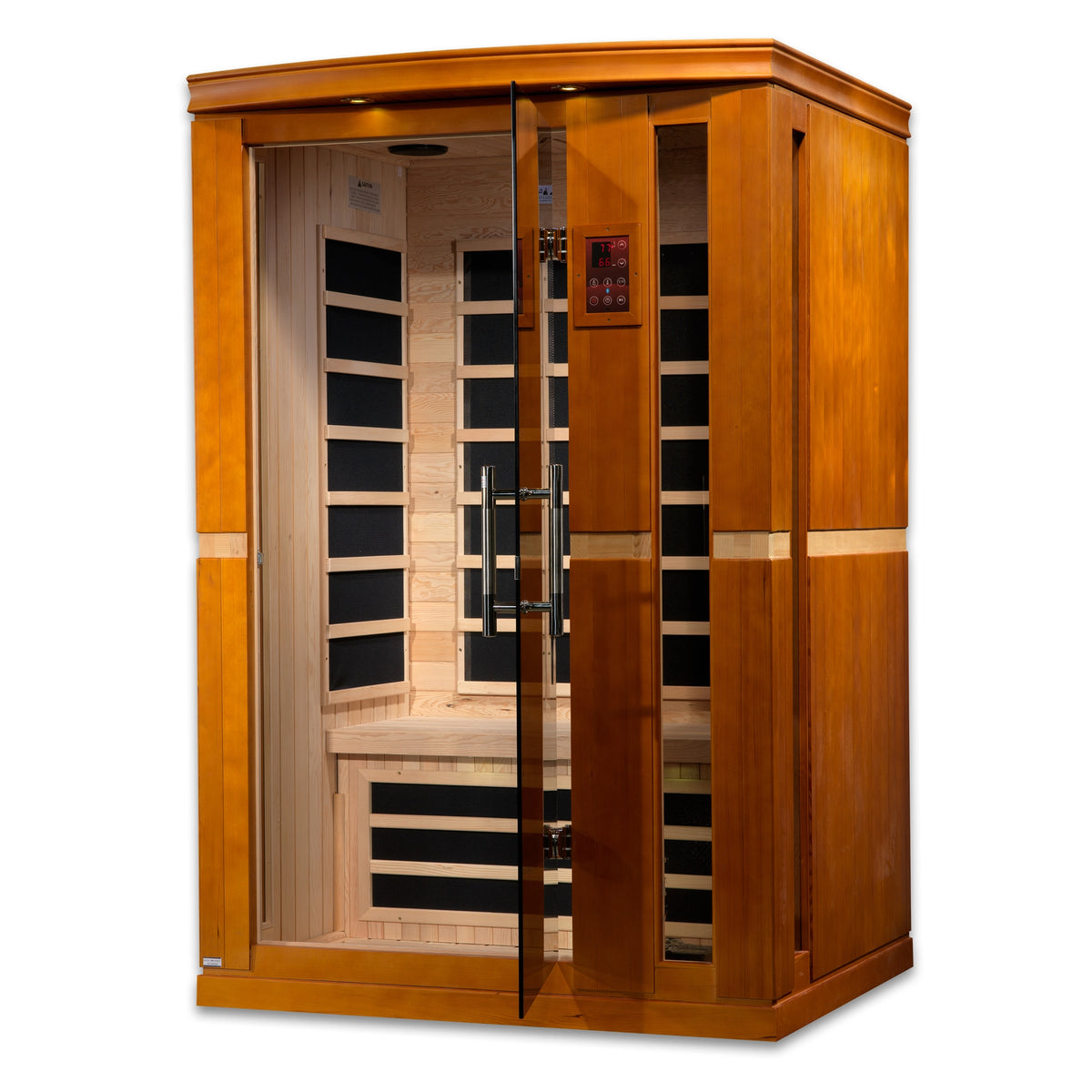 Dynamic Vittoria Elite 2-person Ultra Low EMF FAR Infrared Sauna (Canadian Hemlock)