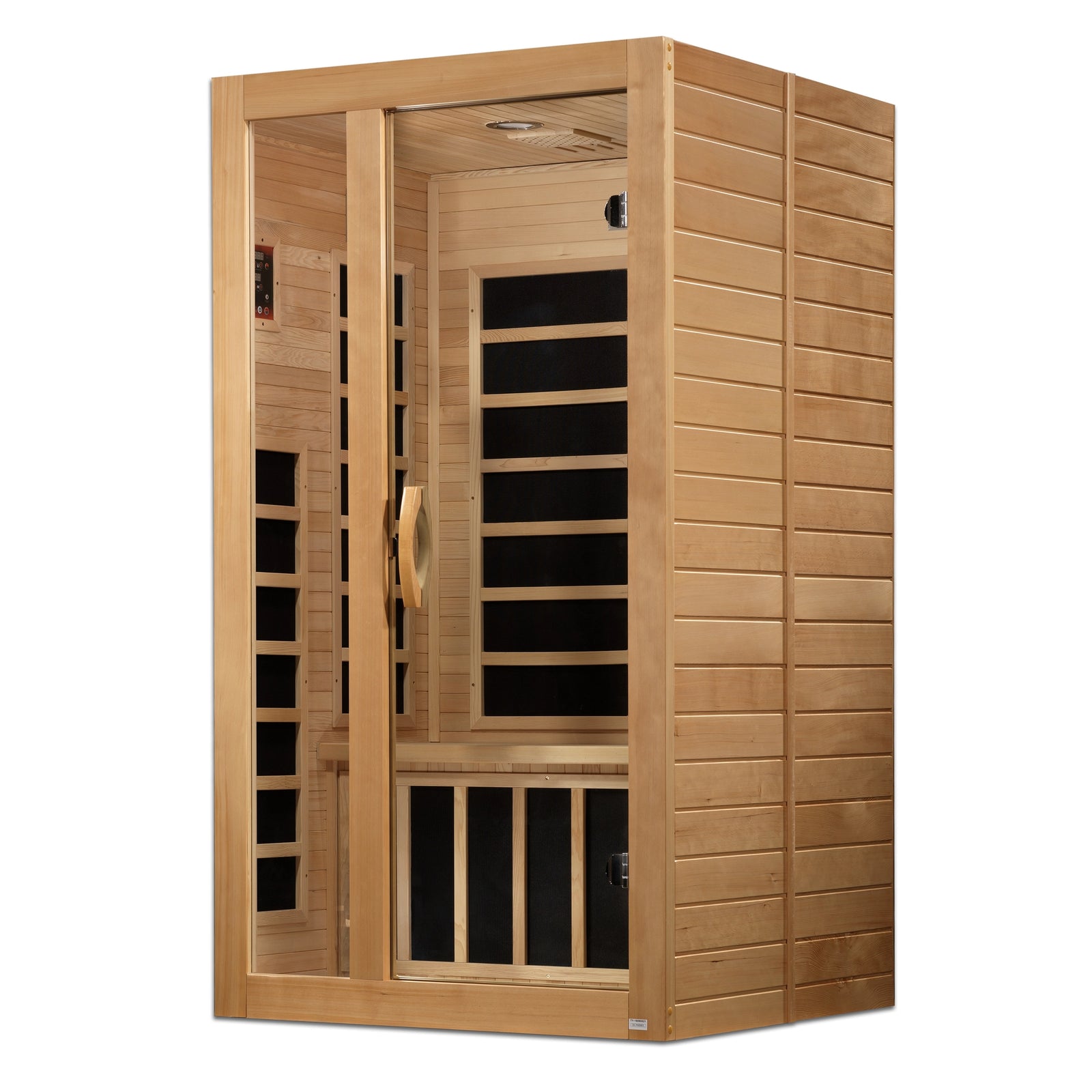 Dynamic Gracia Elite 1-2-person Ultra Low EMF FAR Infrared Sauna (Canadian Hemlock)