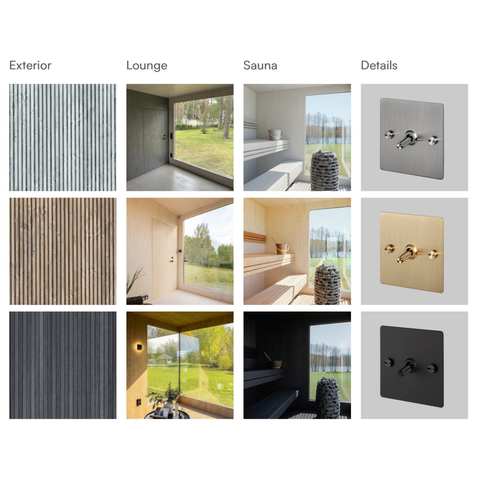 Genevas St. Moritz Pre-Assembled Outdoor Sauna with Lounge & Shower Cabin