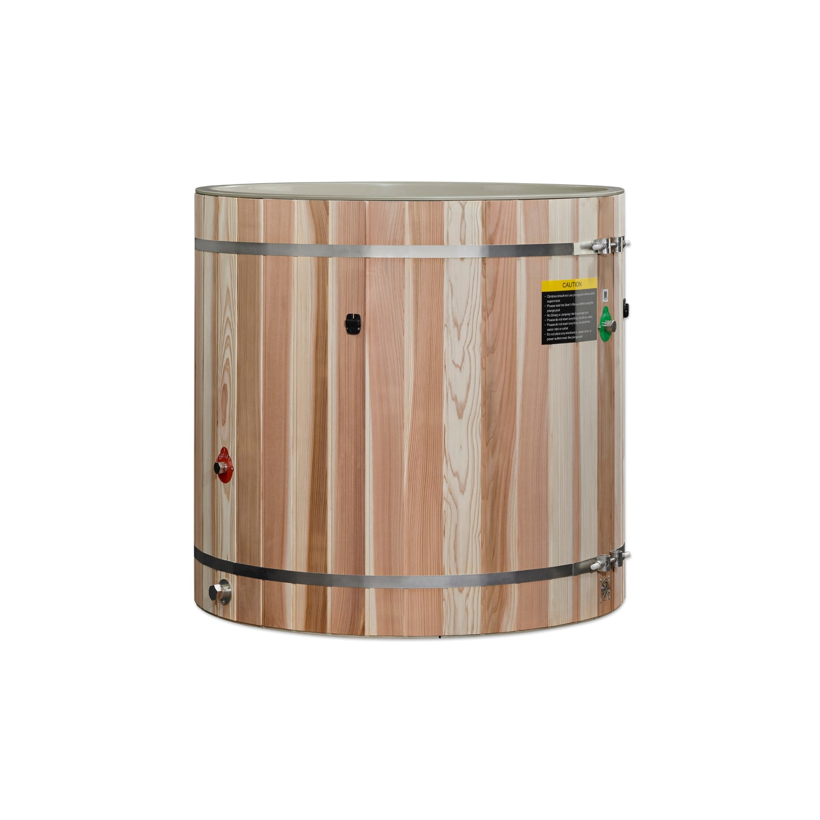 Dynamic Cold Therapy PVC Barrel Cold Plunge
