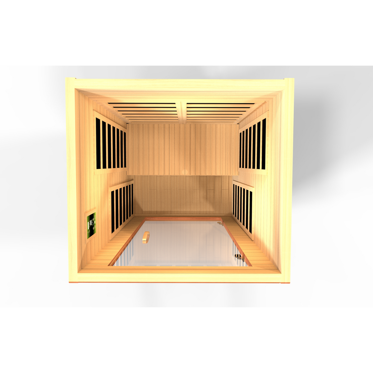 Dynamic Avila 1-2-person Low EMF FAR Infrared Sauna (Canadian Hemlock)