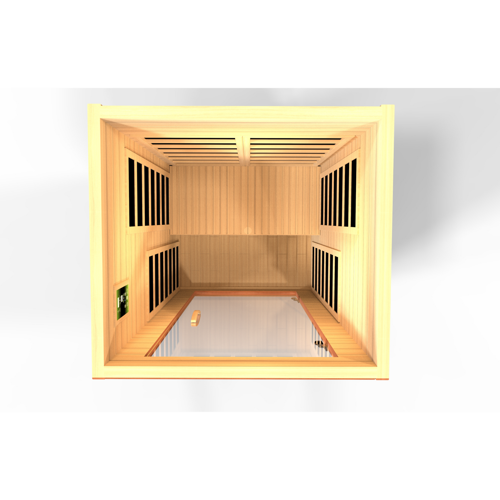 Dynamic Avila 1-2-person Low EMF FAR Infrared Sauna (Canadian Hemlock)