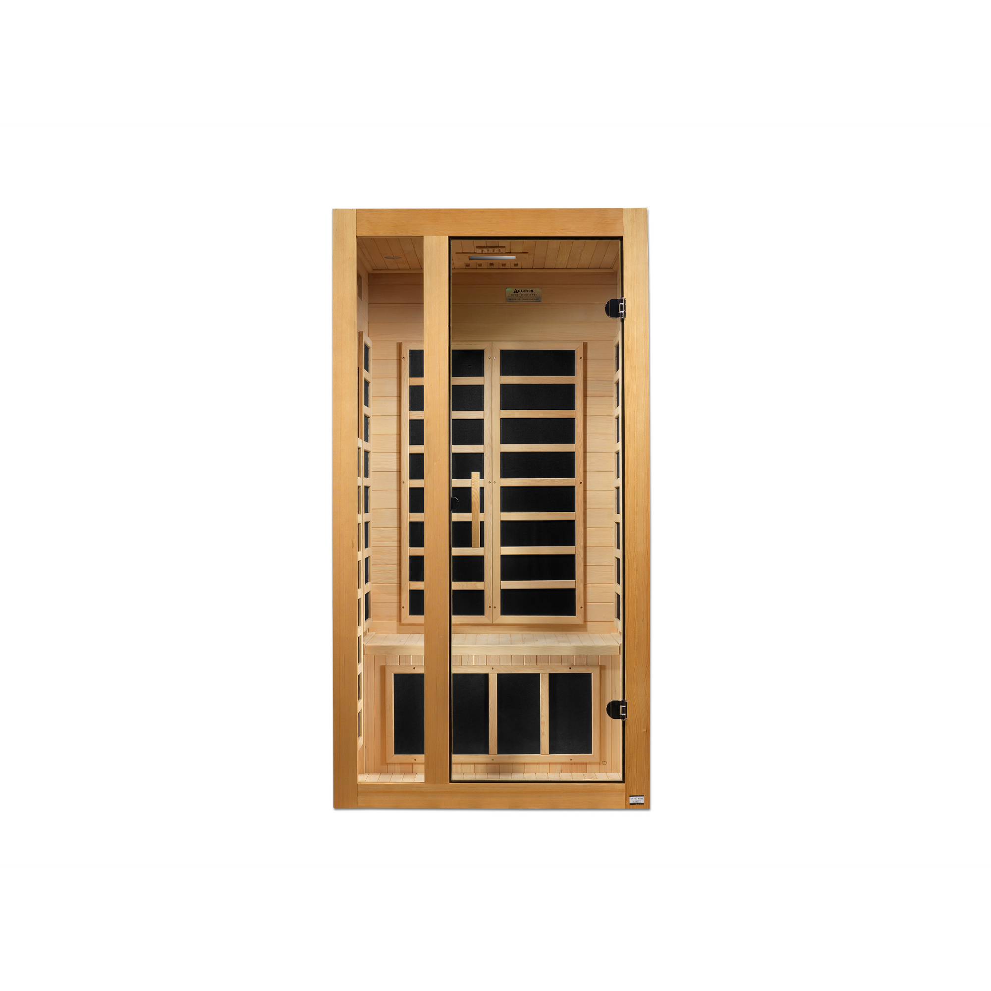 Dynamic Gracia 1-2-person Low EMF FAR Infrared Sauna (Canadian Hemlock)